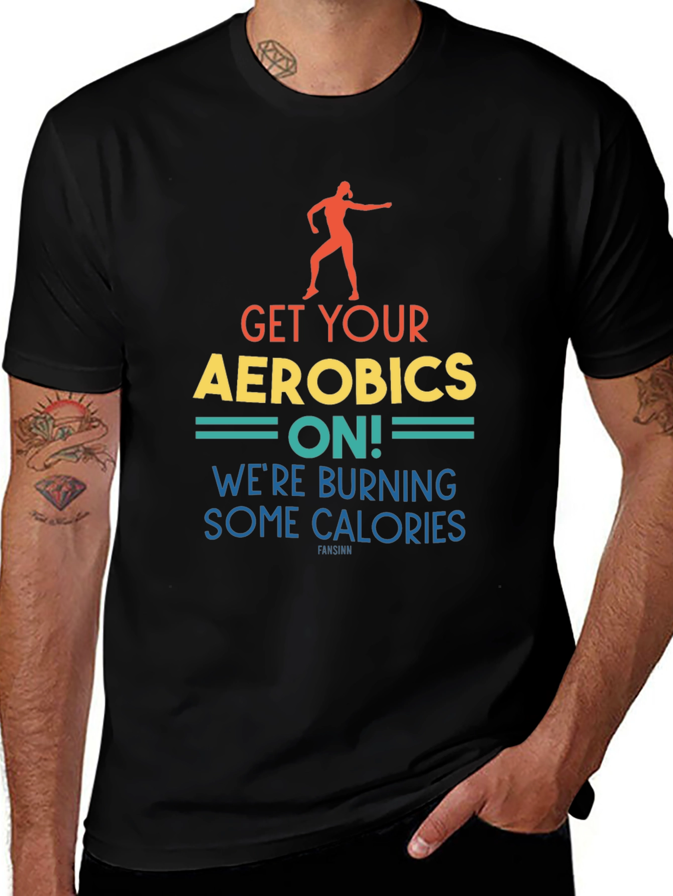 Get Your Aerobics On Graphic Tee
