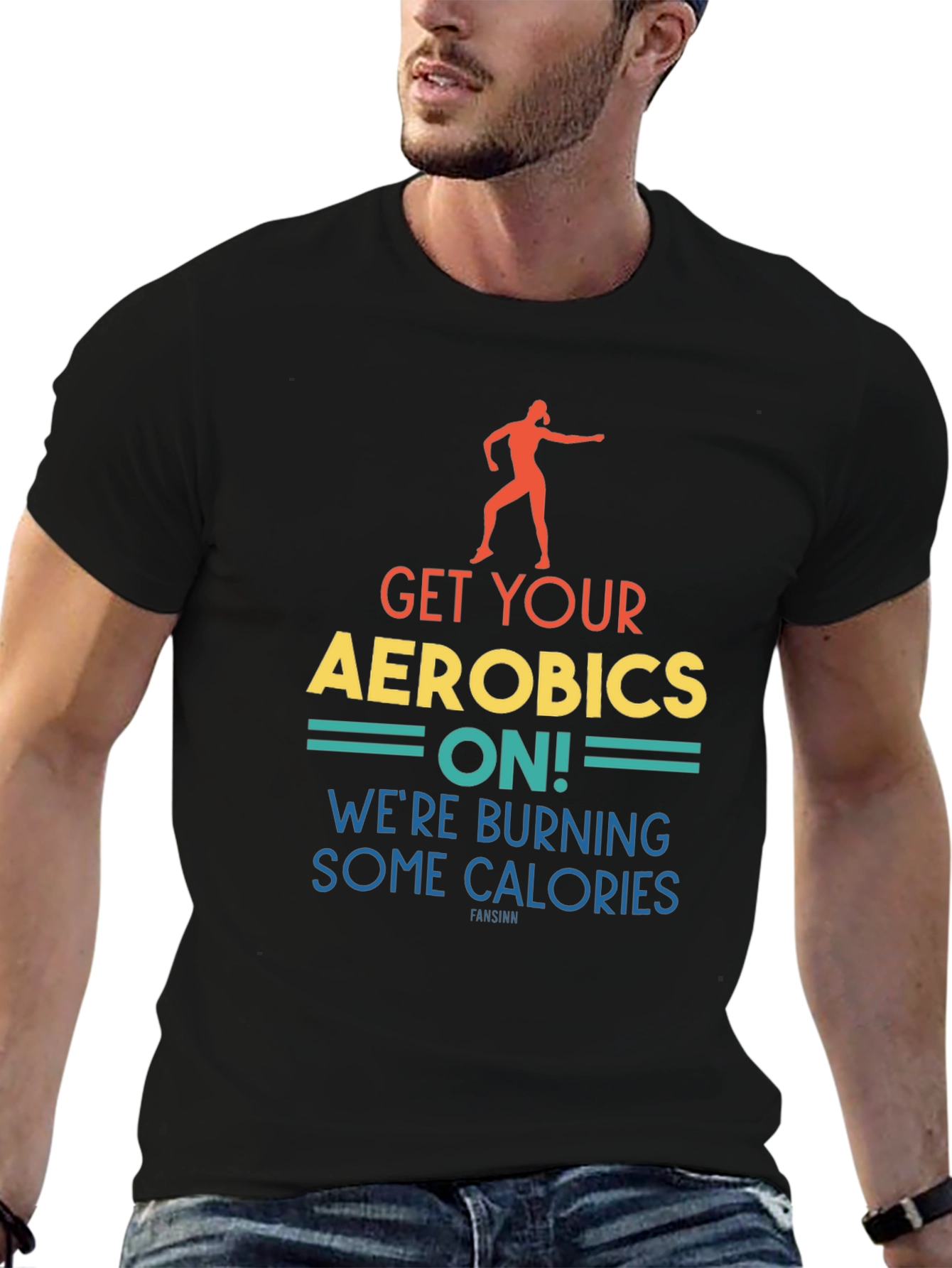 Get Your Aerobics On Graphic Tee