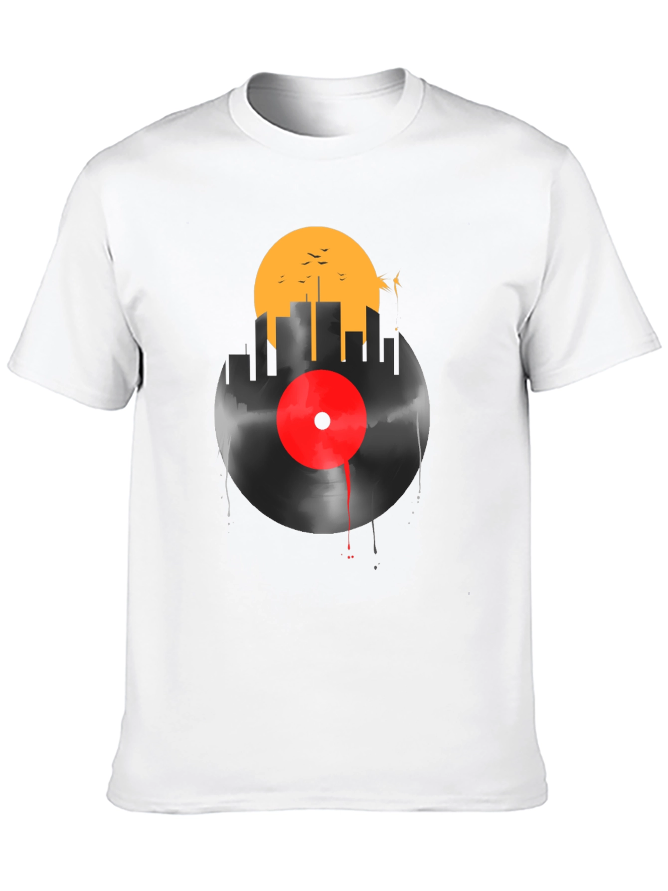 Cityscape Vinyl Graphic T-Shirt