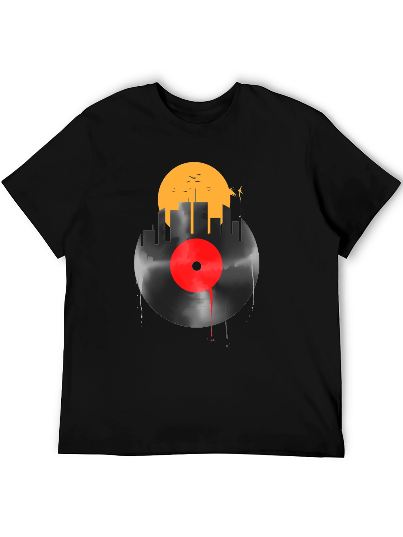 Cityscape Vinyl Graphic T-Shirt