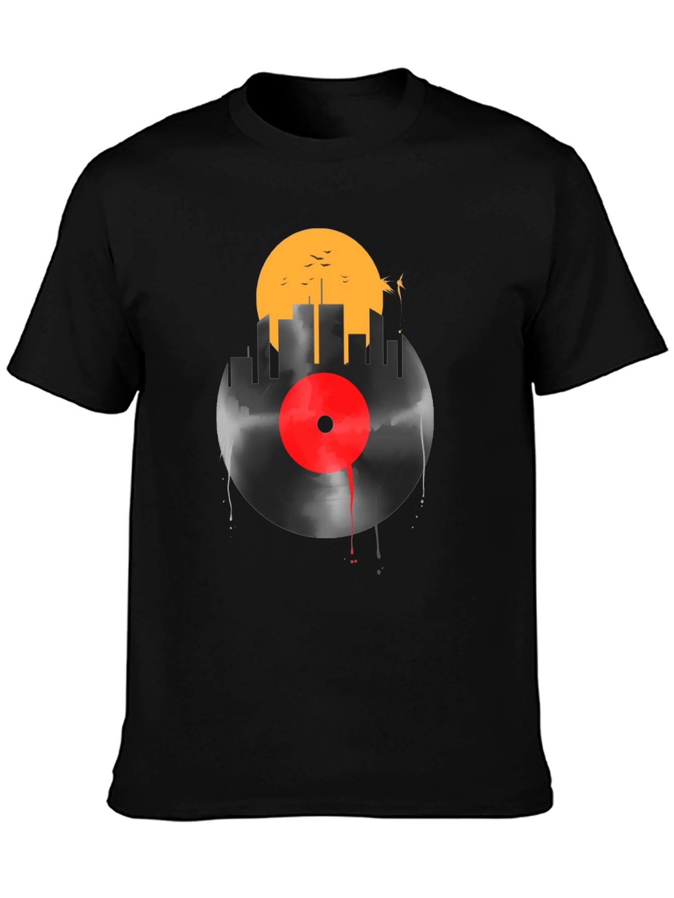Cityscape Vinyl Graphic T-Shirt