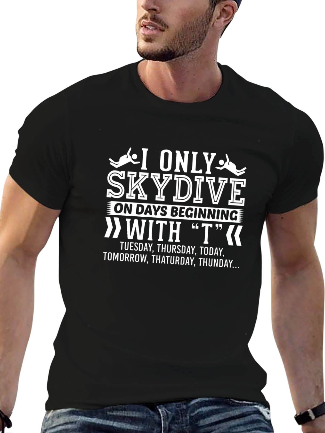 Skydiving T Days T-Shirt