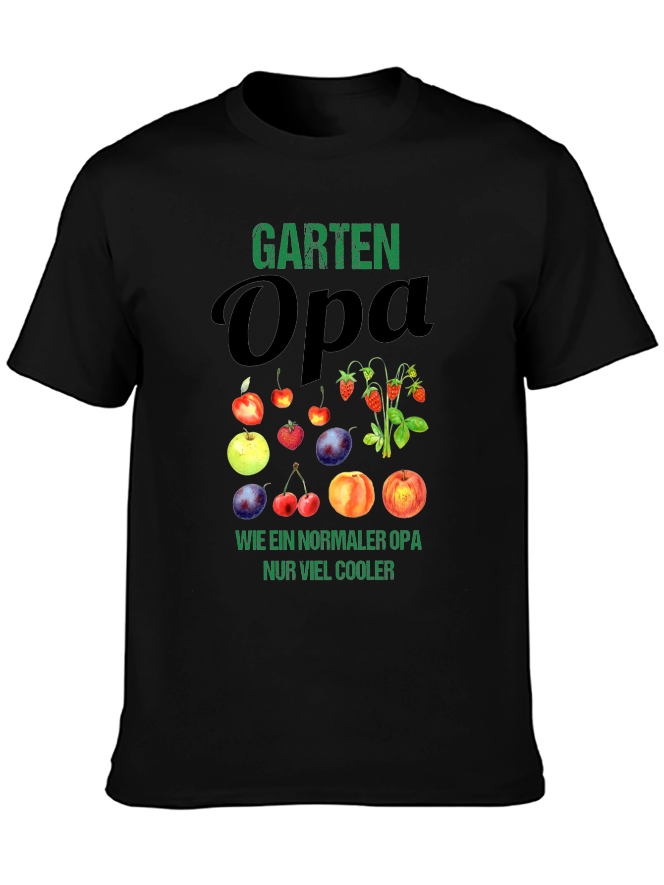 Garten Opa T-Shirt - Cool Grandpa Gardener Tee
