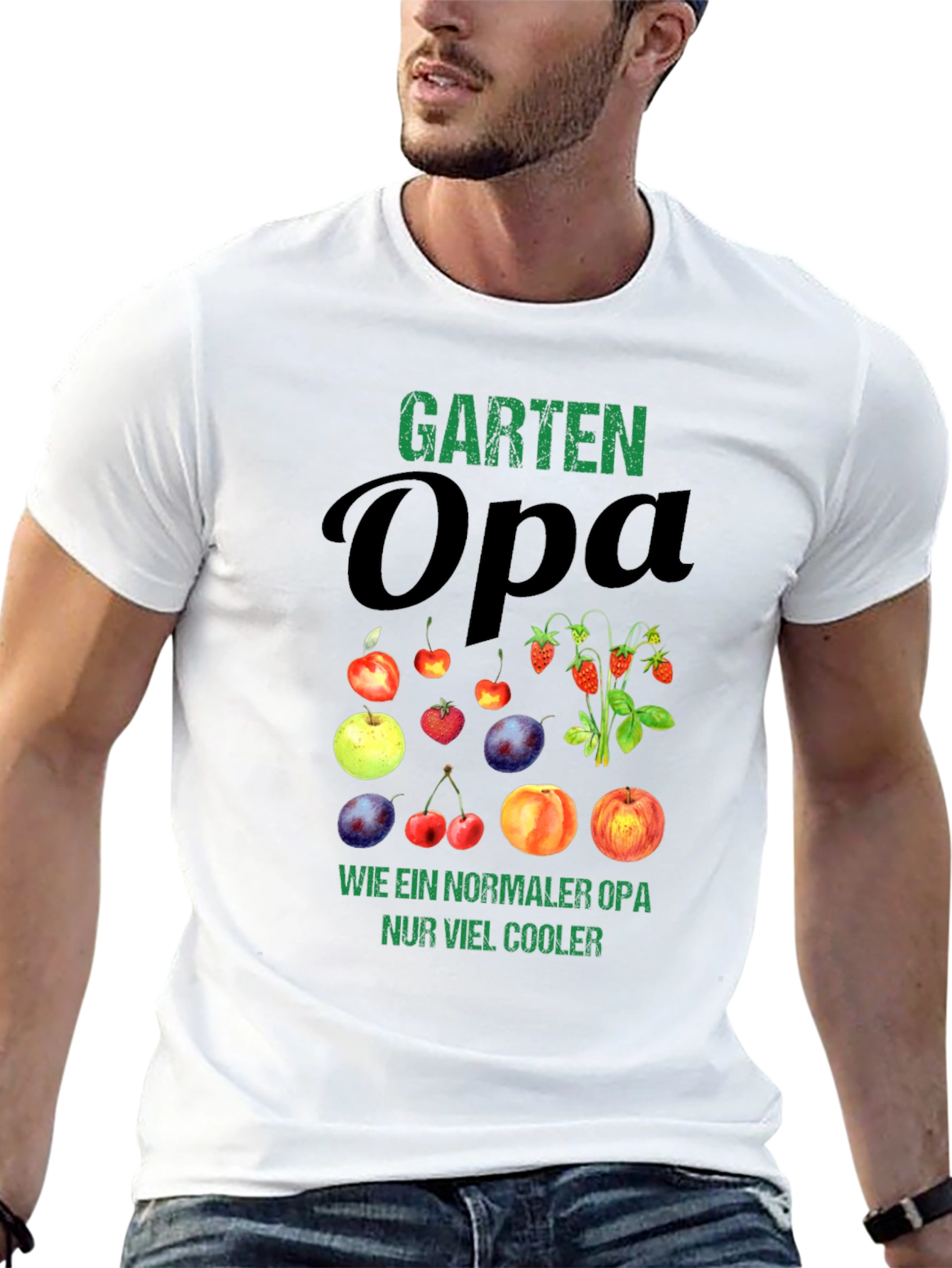 Garten Opa T-Shirt - Cool Grandpa Gardener Tee