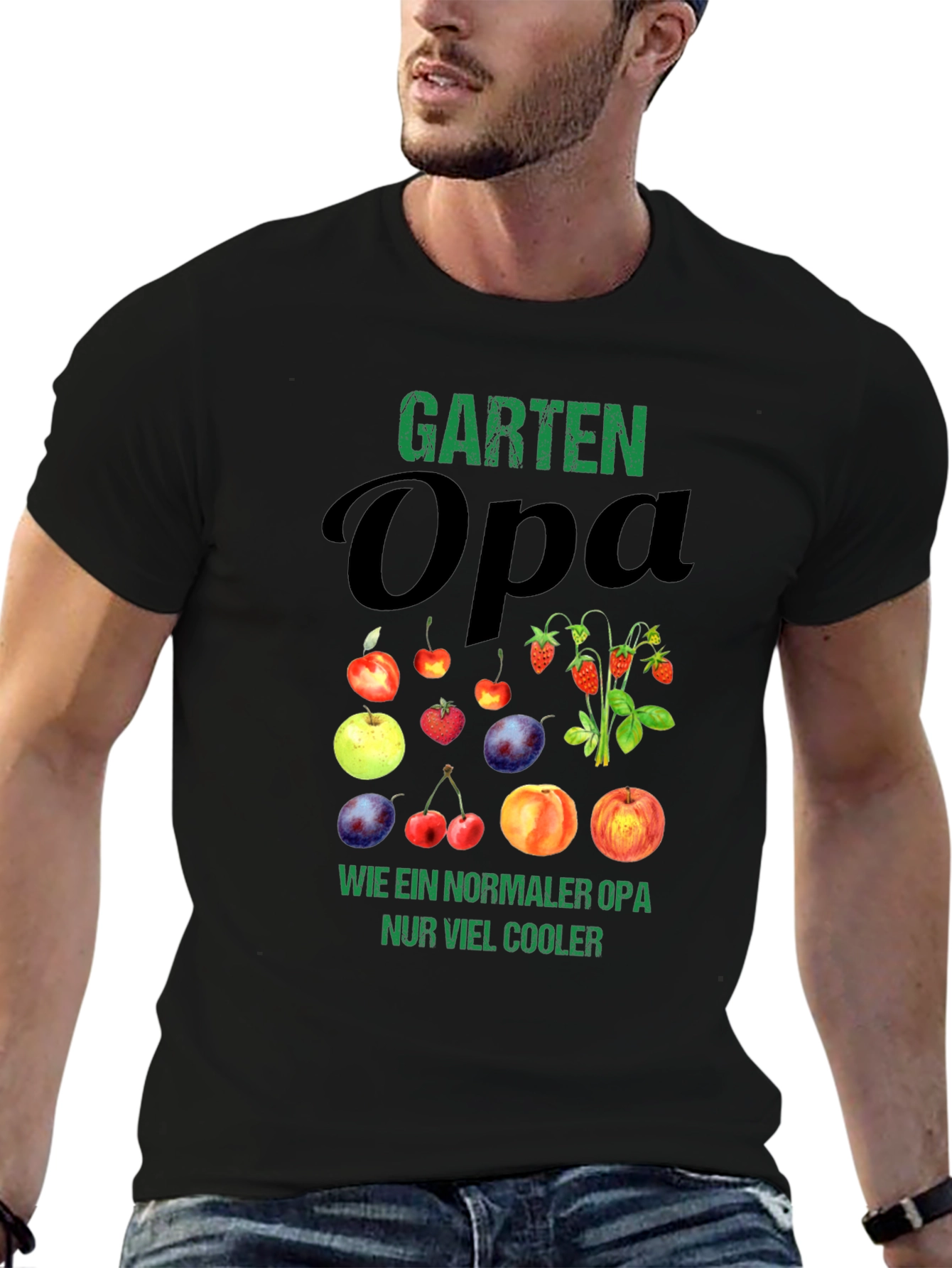 Garten Opa T-Shirt - Cool Grandpa Gardener Tee
