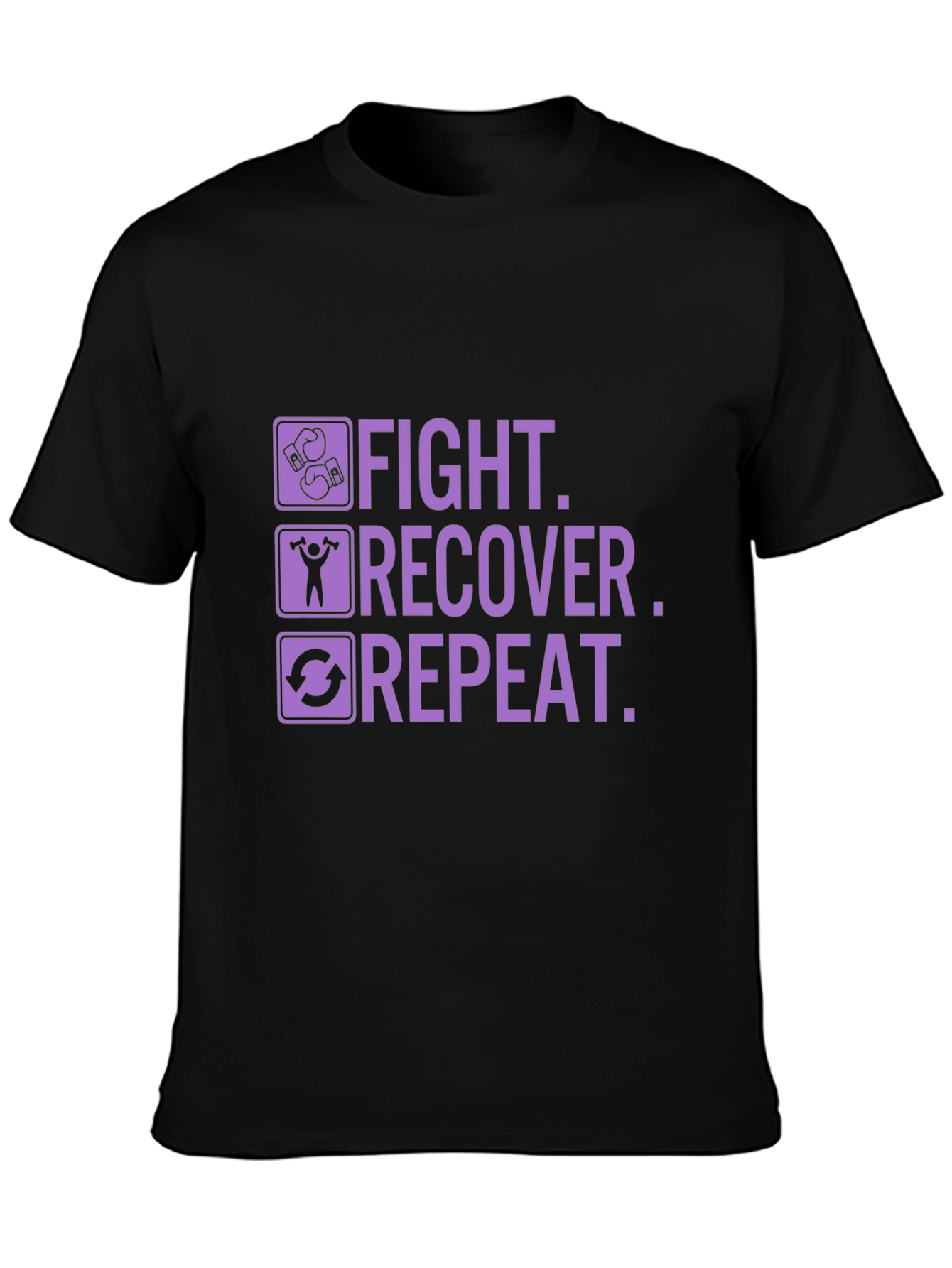 Fight Recover Repeat Graphic Tee