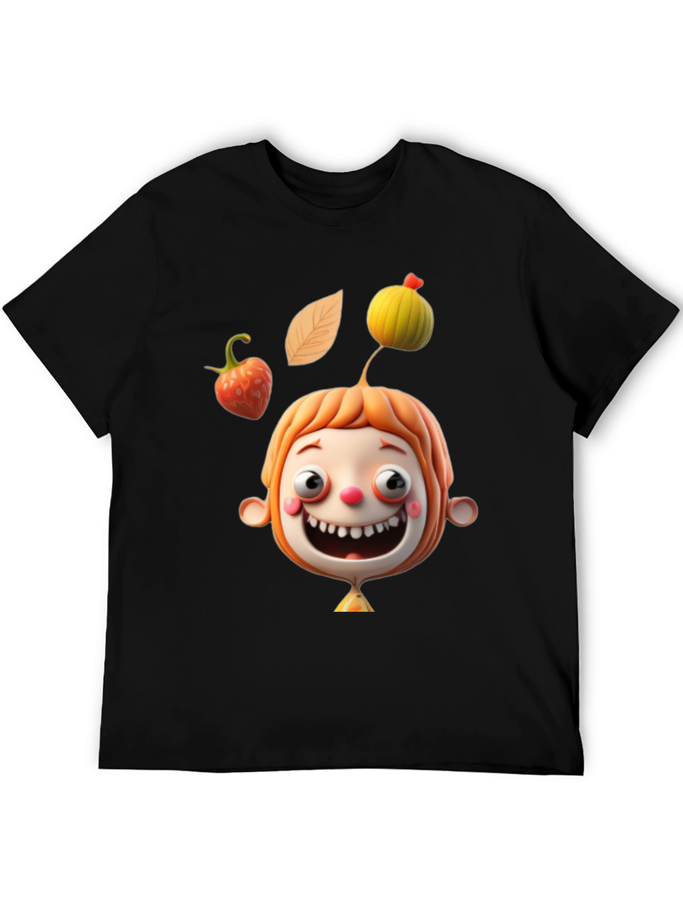 Fun Cartoon Character Graphic Tee - Unique Design