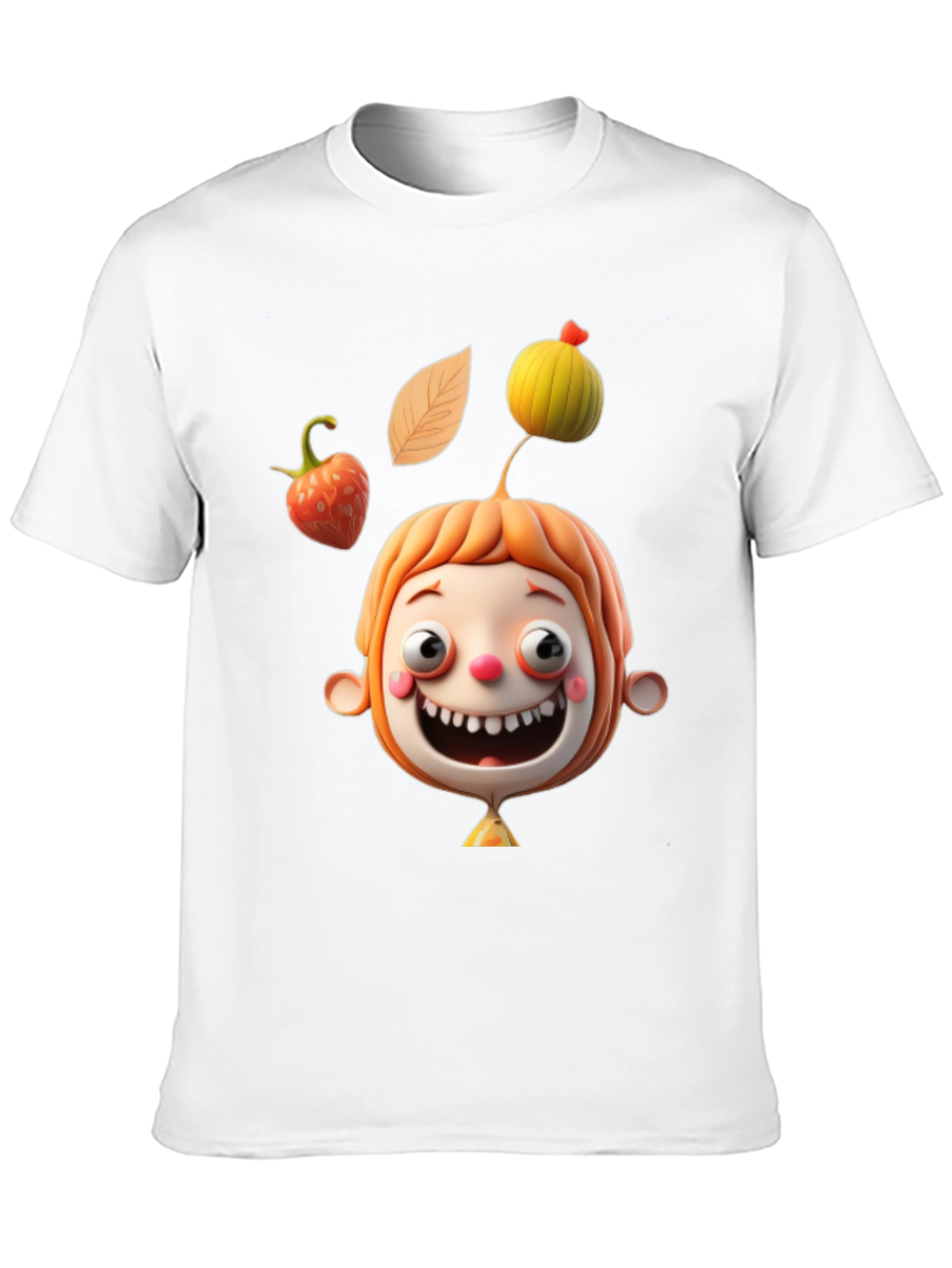 Fun Cartoon Character Graphic Tee - Unique Design