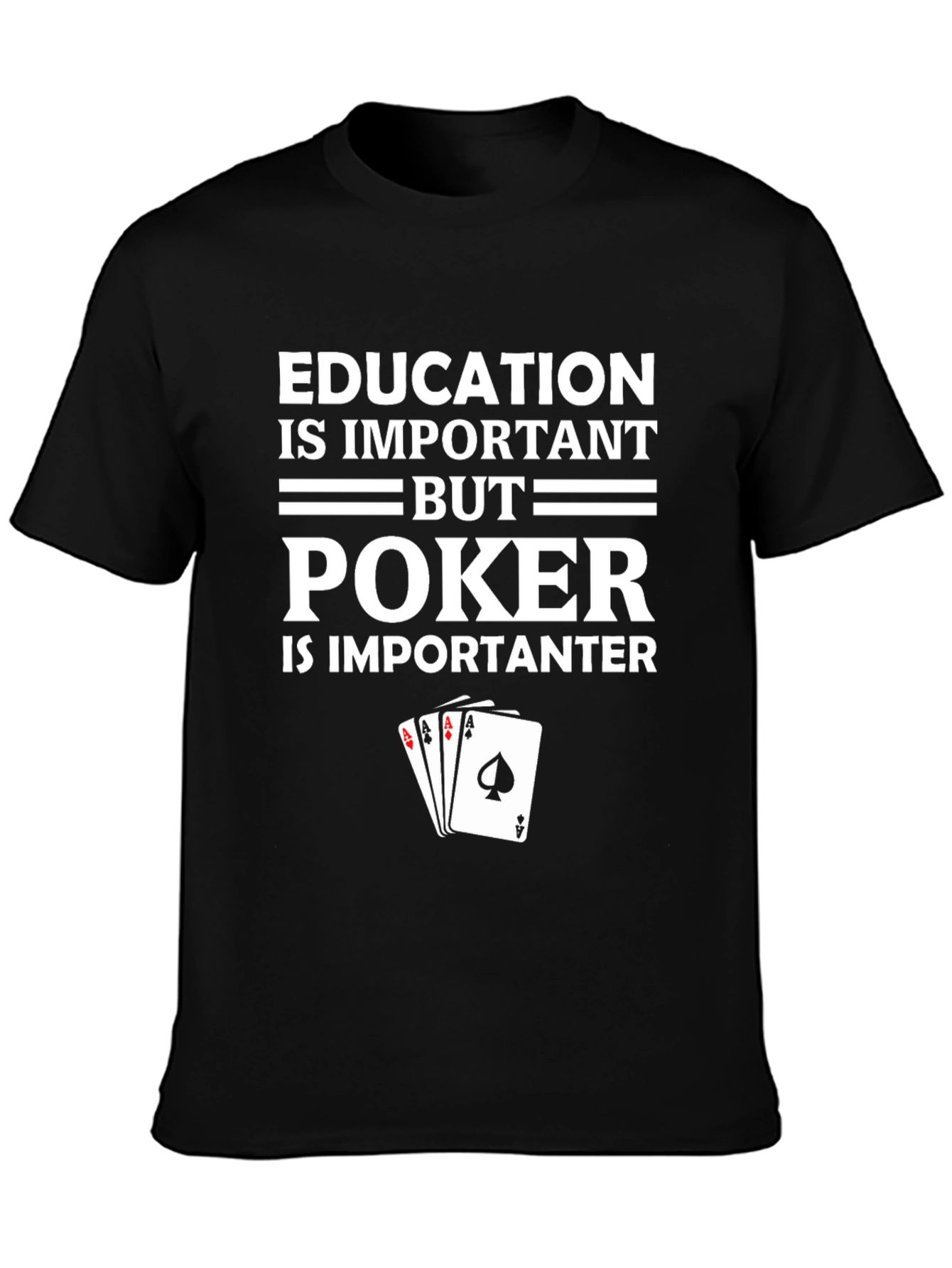 Poker Player Graphic T-Shirt