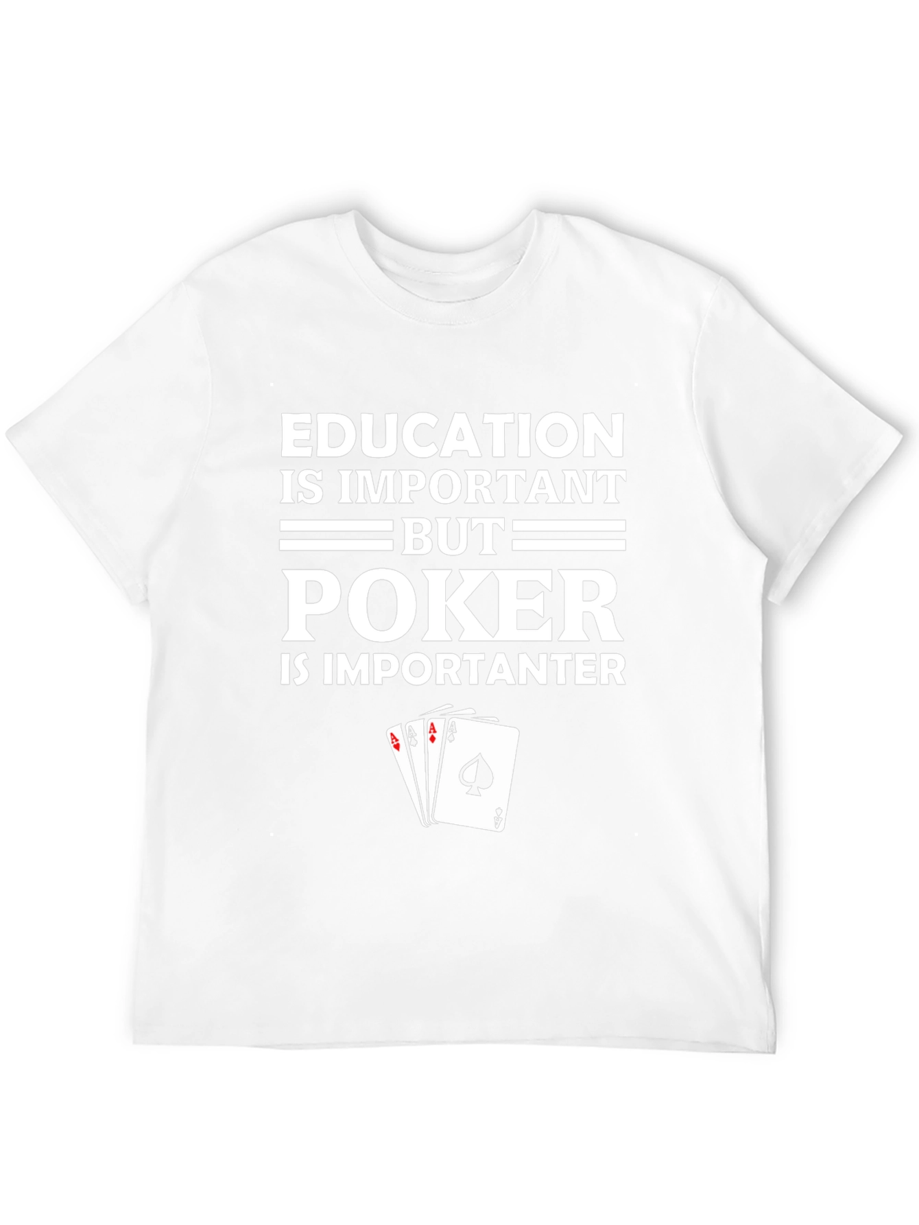 Poker Player Graphic T-Shirt