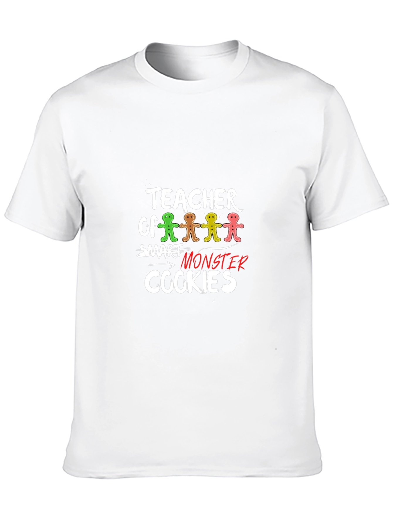 Teacher Smart Monster Cookies T-Shirt