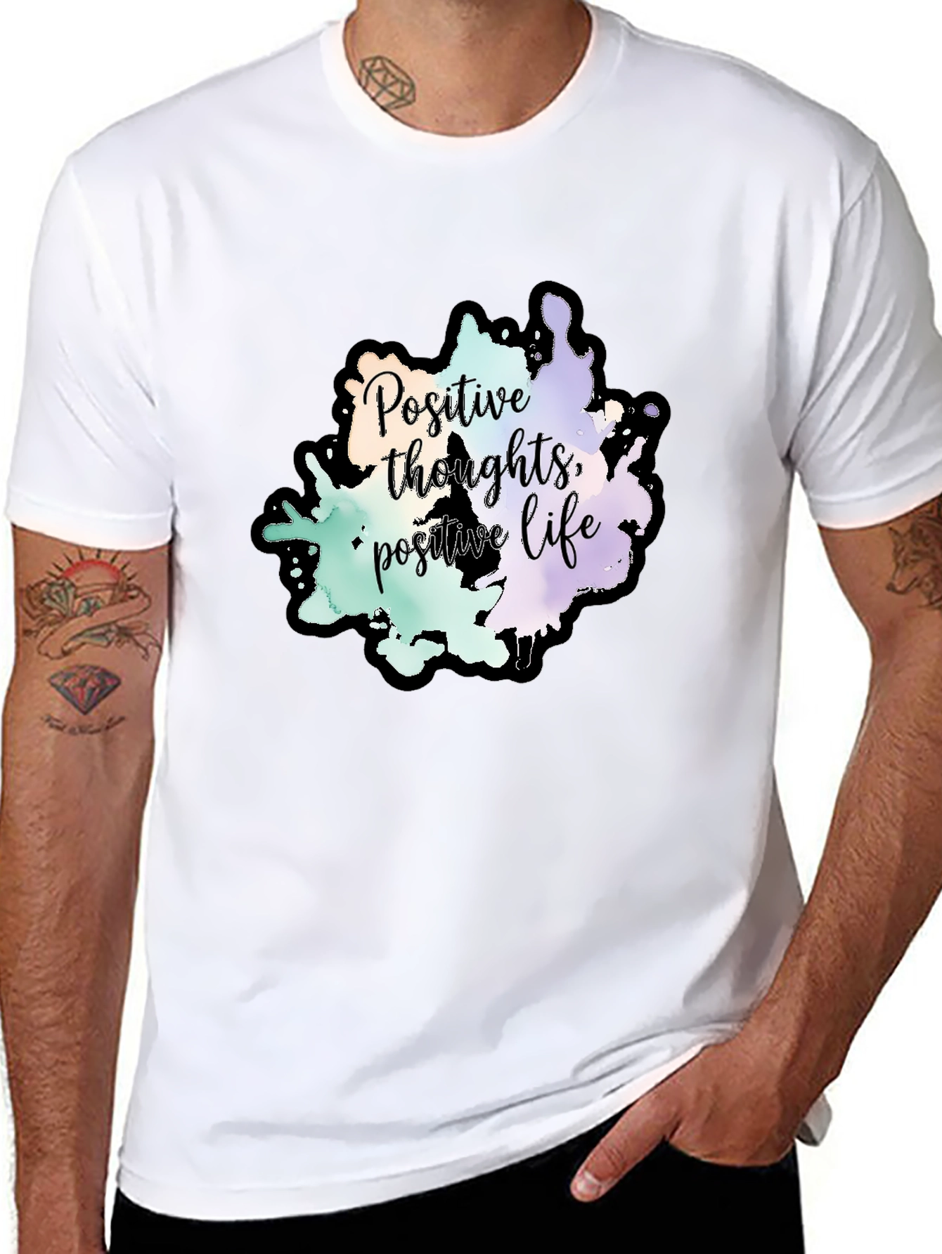 Positive Thoughts Graphic Tee