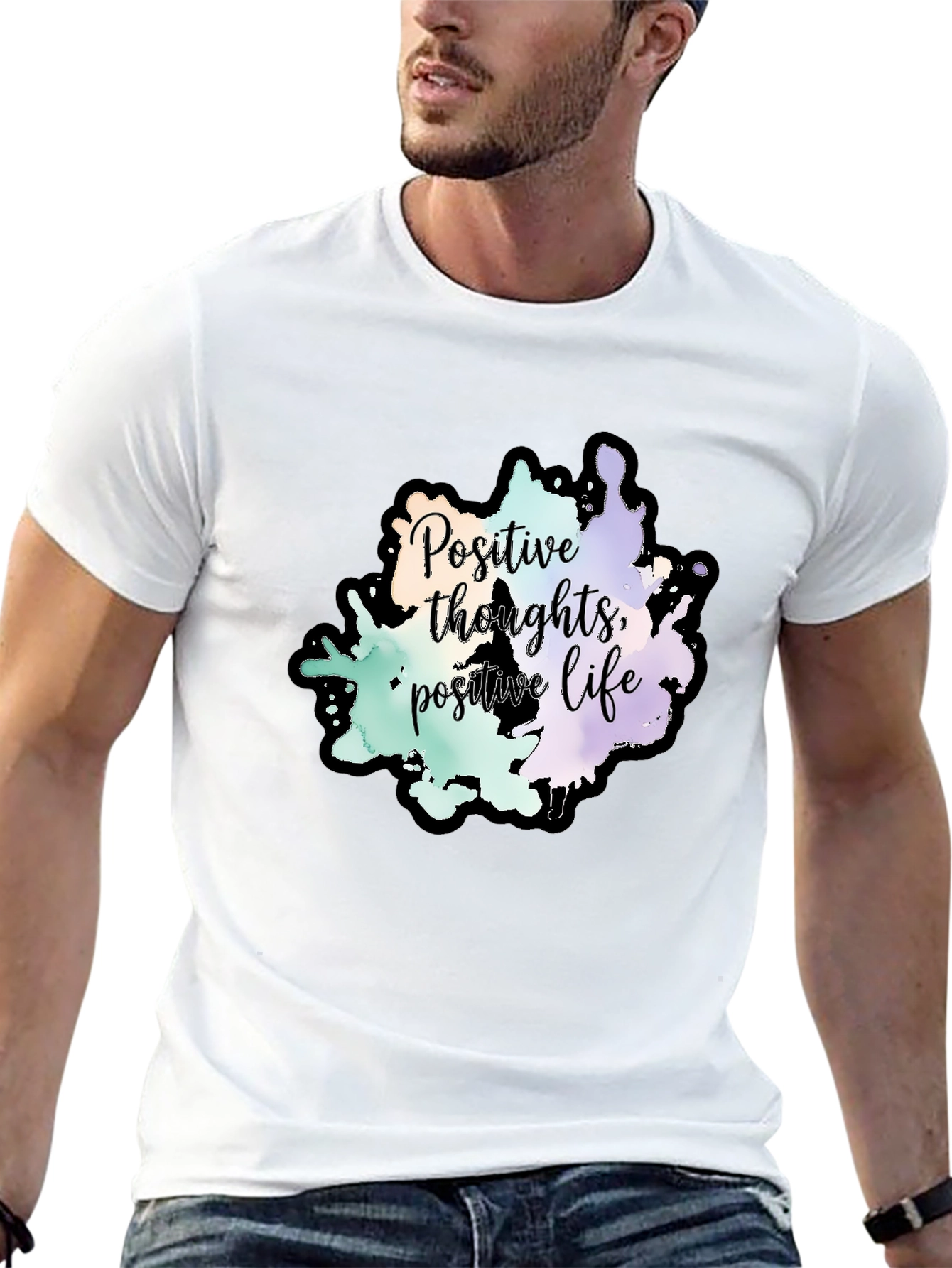 Positive Thoughts Graphic Tee