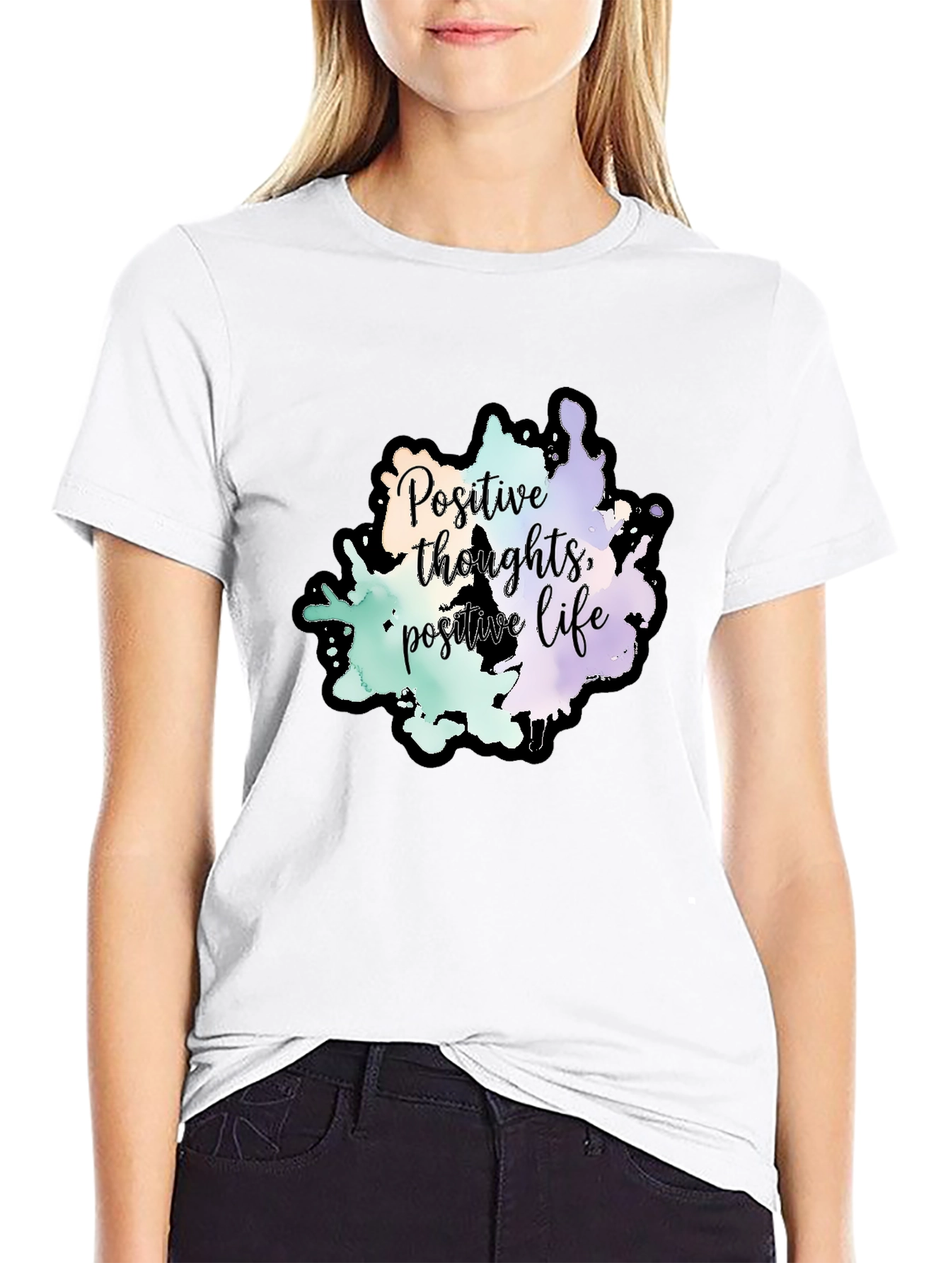 Positive Thoughts Graphic Tee