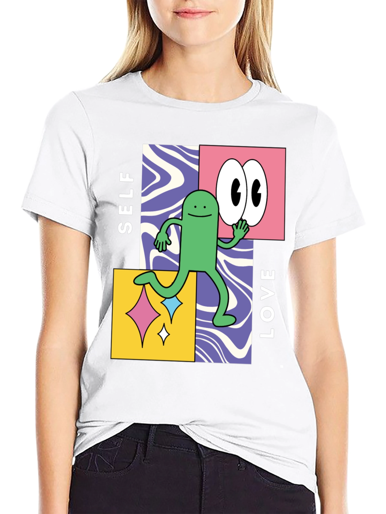 Self Love Graphic Tee - Trendy Design