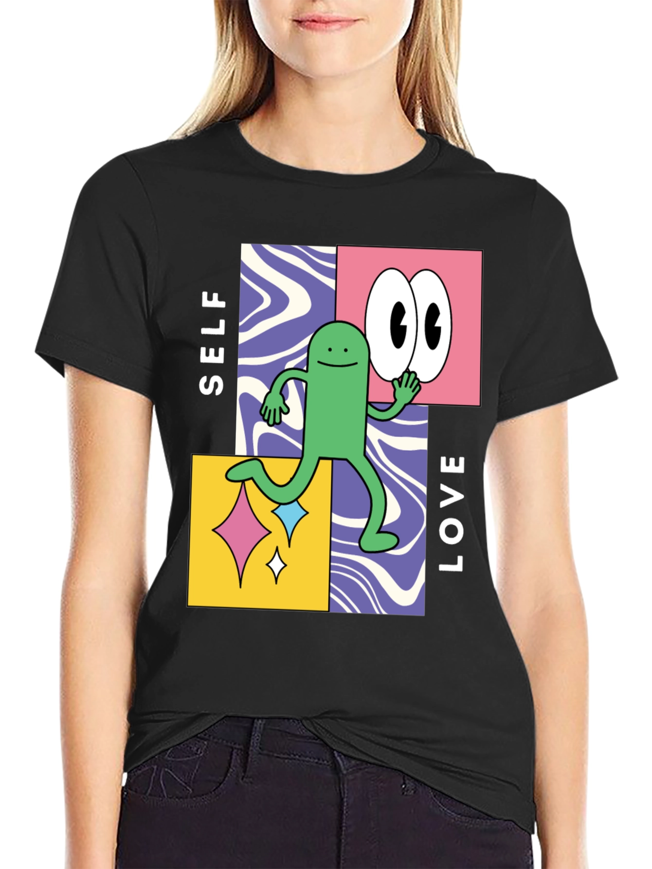 Self Love Graphic Tee - Trendy Design