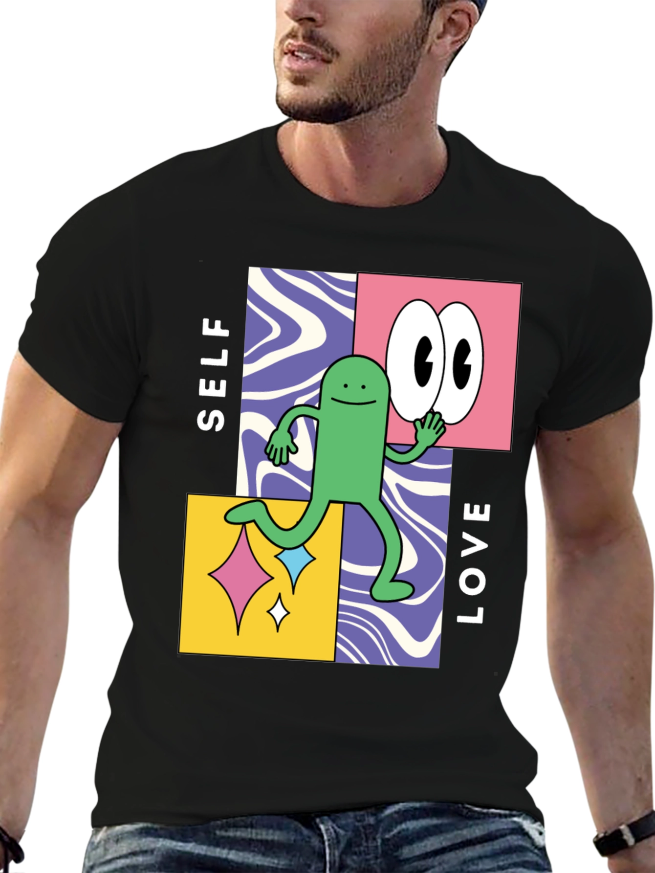 Self Love Graphic Tee - Trendy Design