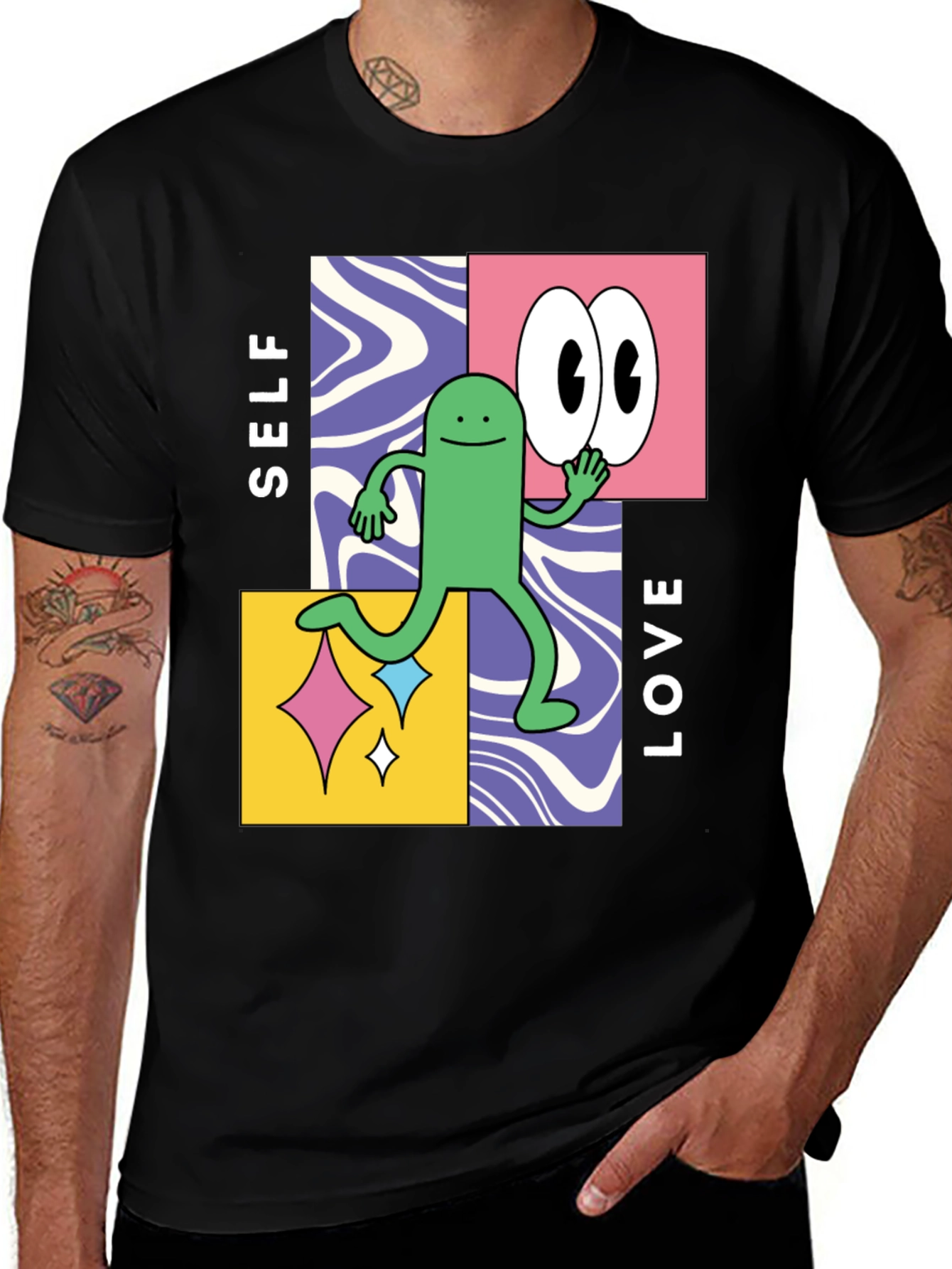 Self Love Graphic Tee - Trendy Design