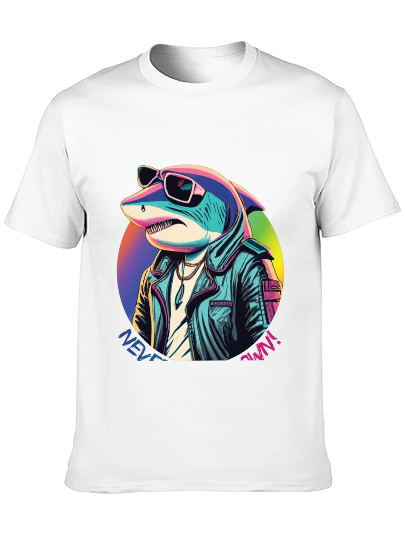 Retro Shark T-Shirt - Never Own!