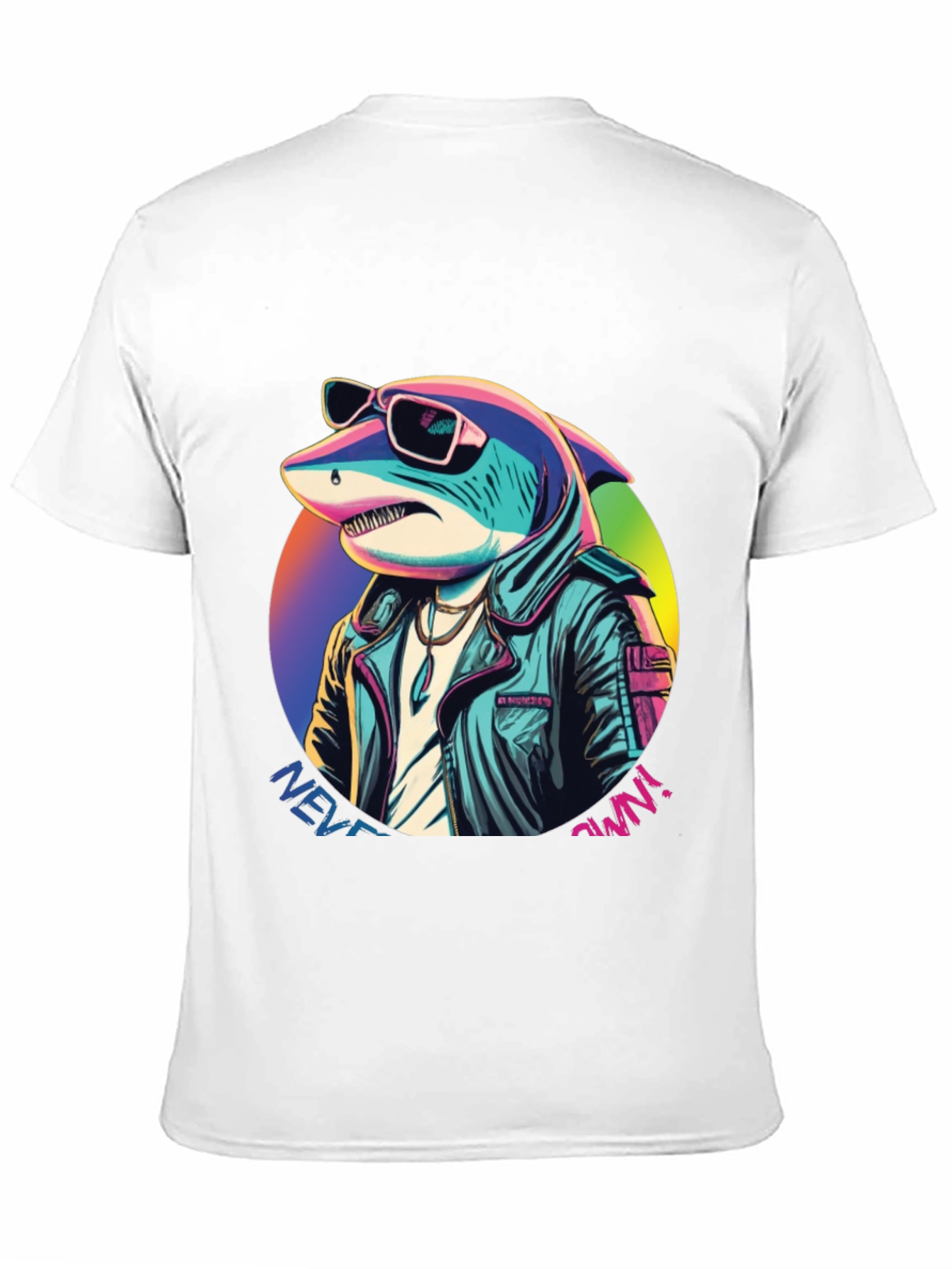 Retro Shark T-Shirt - Never Own!