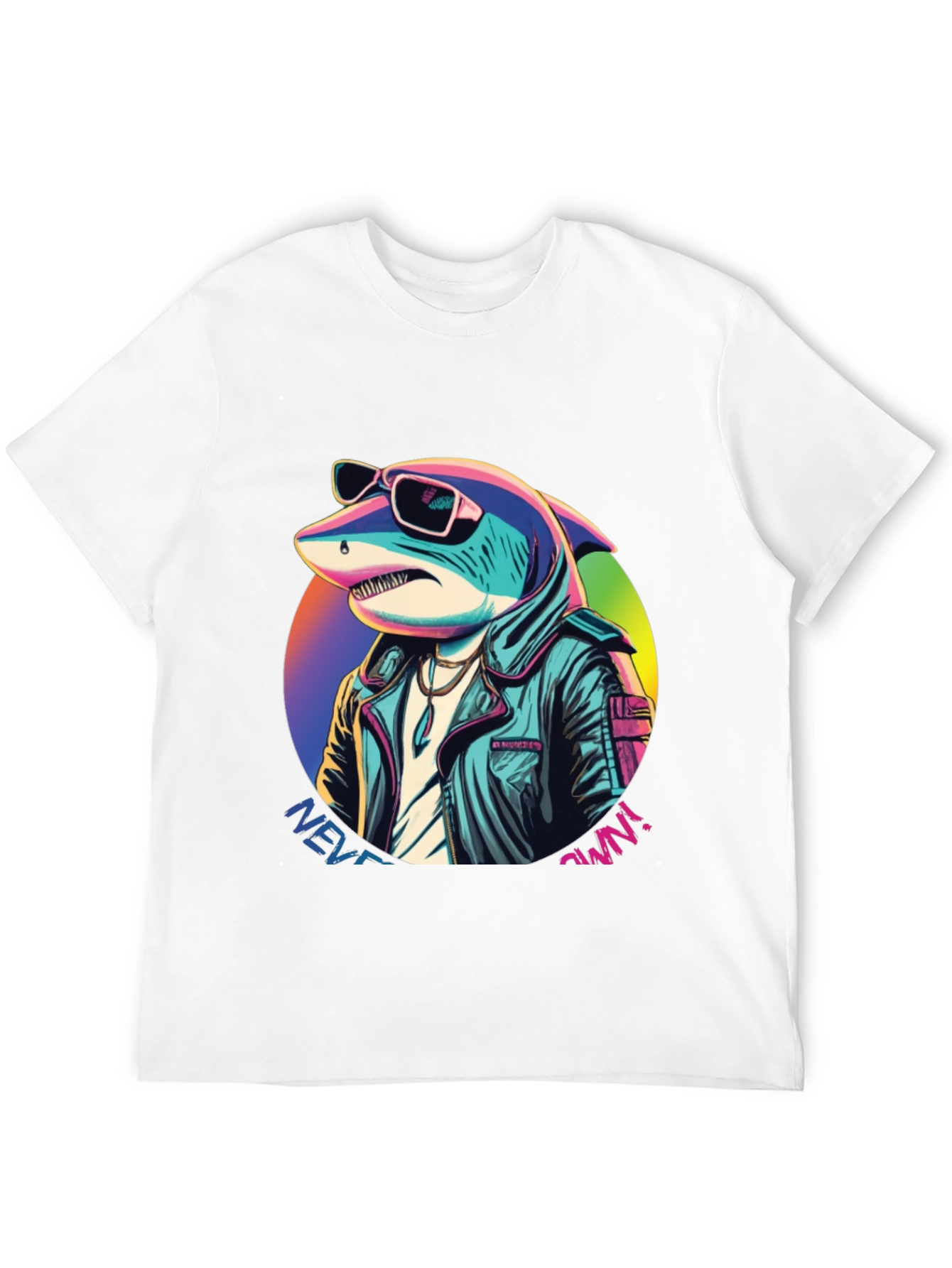 Retro Shark T-Shirt - Never Own!