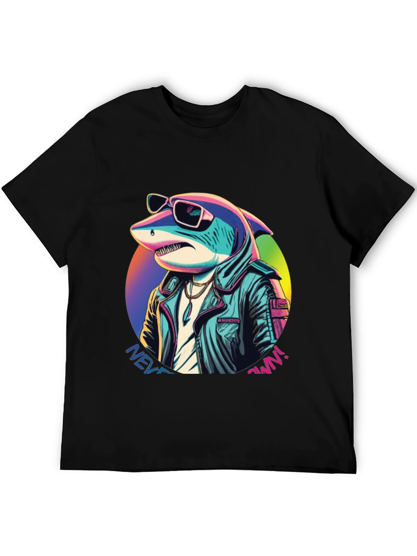 Retro Shark T-Shirt - Never Own!