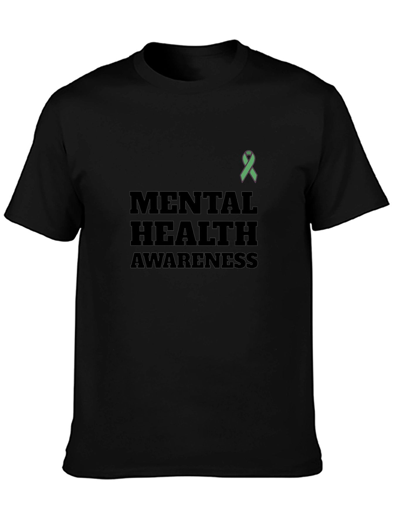 Mental Health Awareness Ribbon T-Shirt