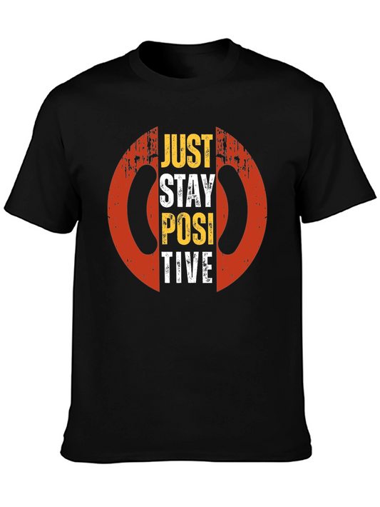 Just Stay Positive Graphic Tee