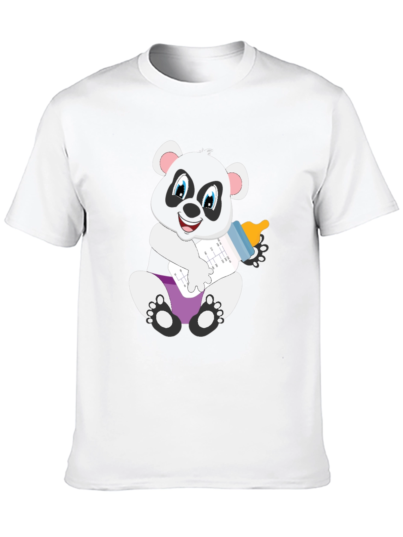 Panda Baby Bottle T-Shirt