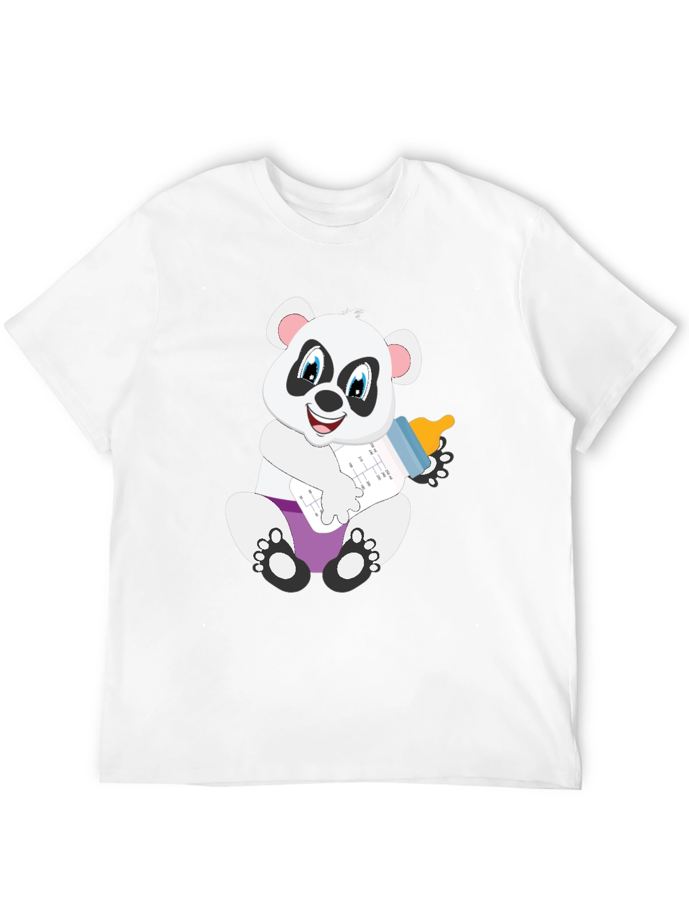 Panda Baby Bottle T-Shirt