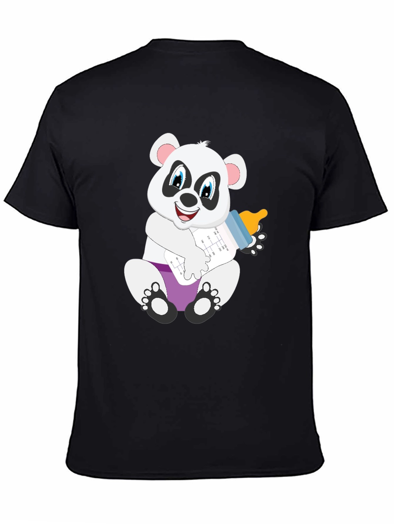 Panda Baby Bottle T-Shirt