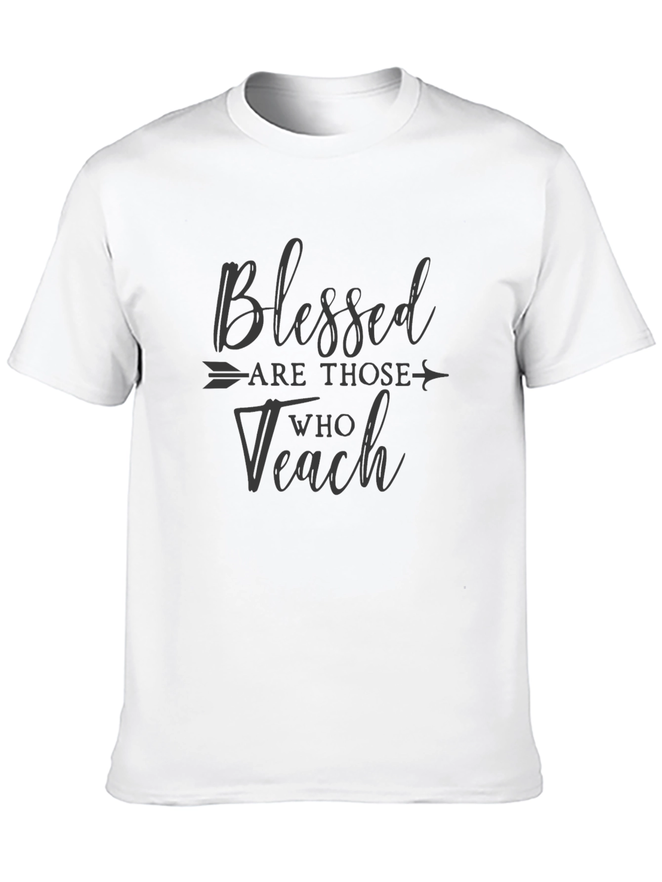 Blessed Are Those Who Teach Black T-Shirt