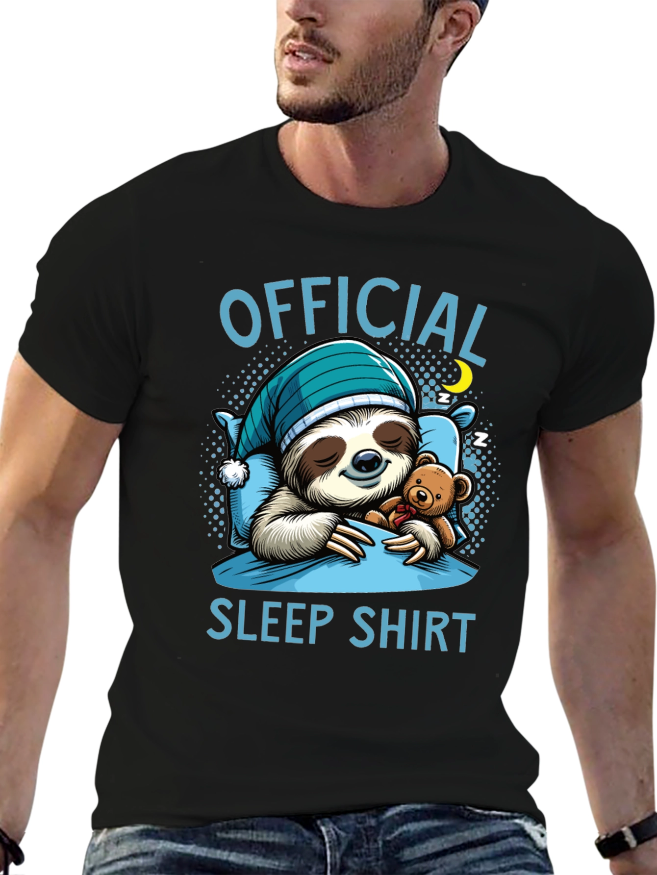 Sloth Sleep Shirt - Official Nap Time Tee