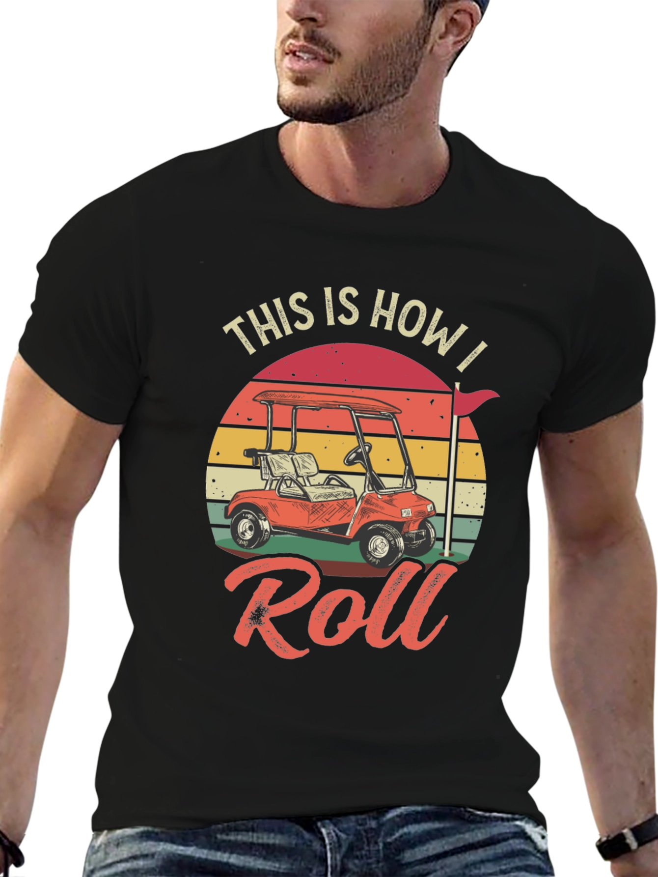 This is How I Roll Golf T-Shirt