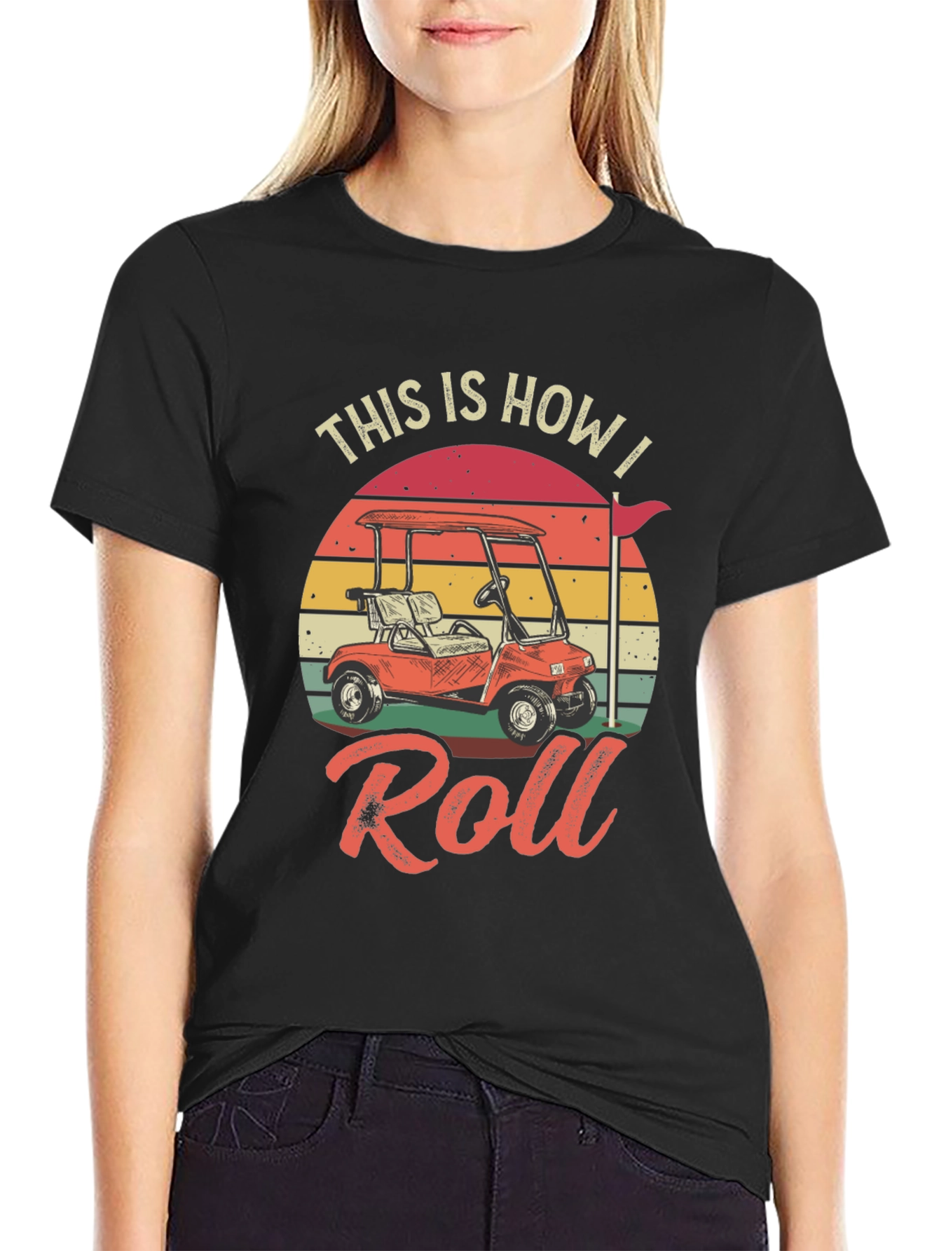 This is How I Roll Golf T-Shirt