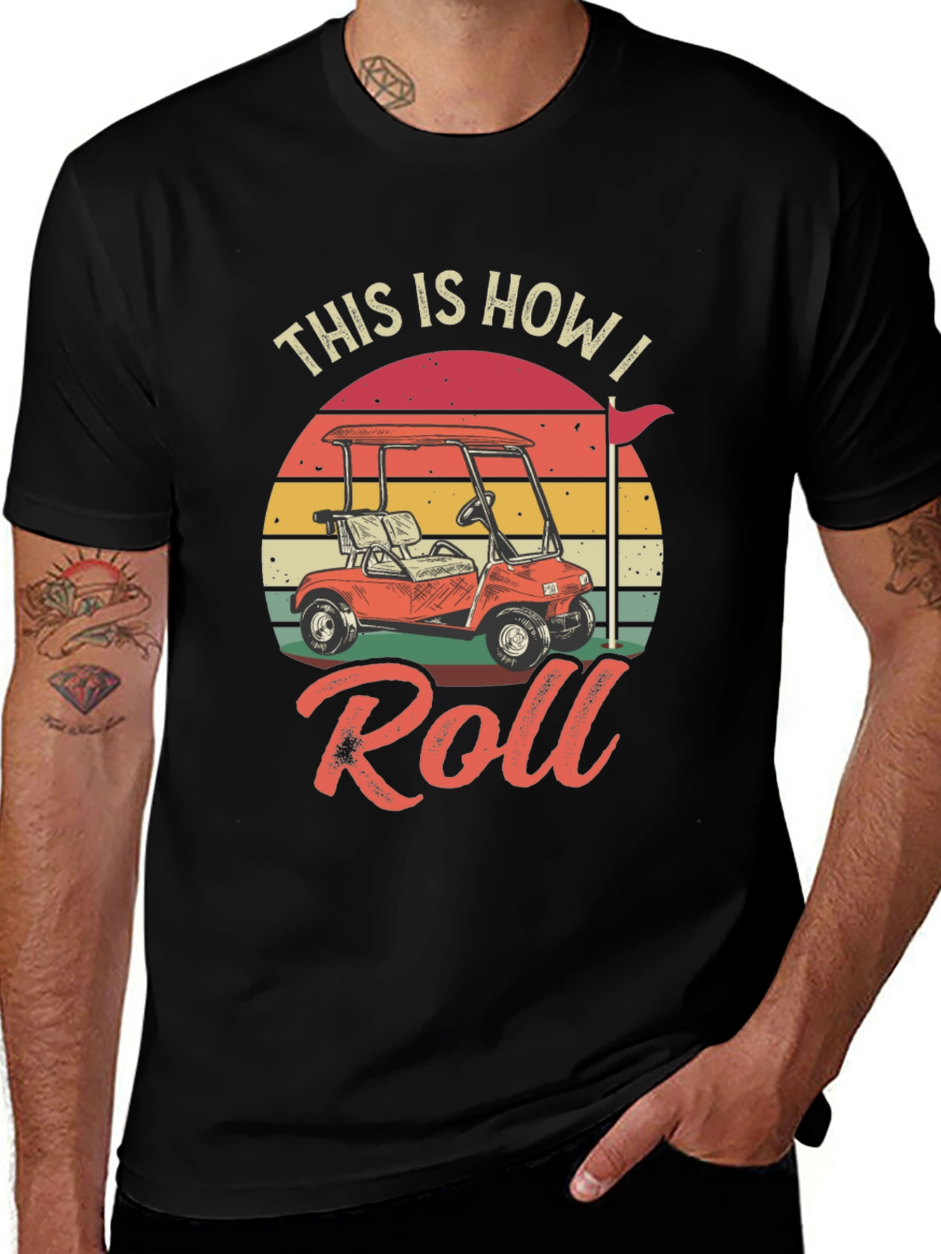 This is How I Roll Golf T-Shirt