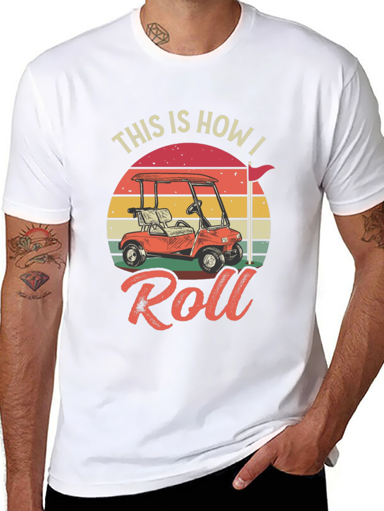 This is How I Roll Golf T-Shirt