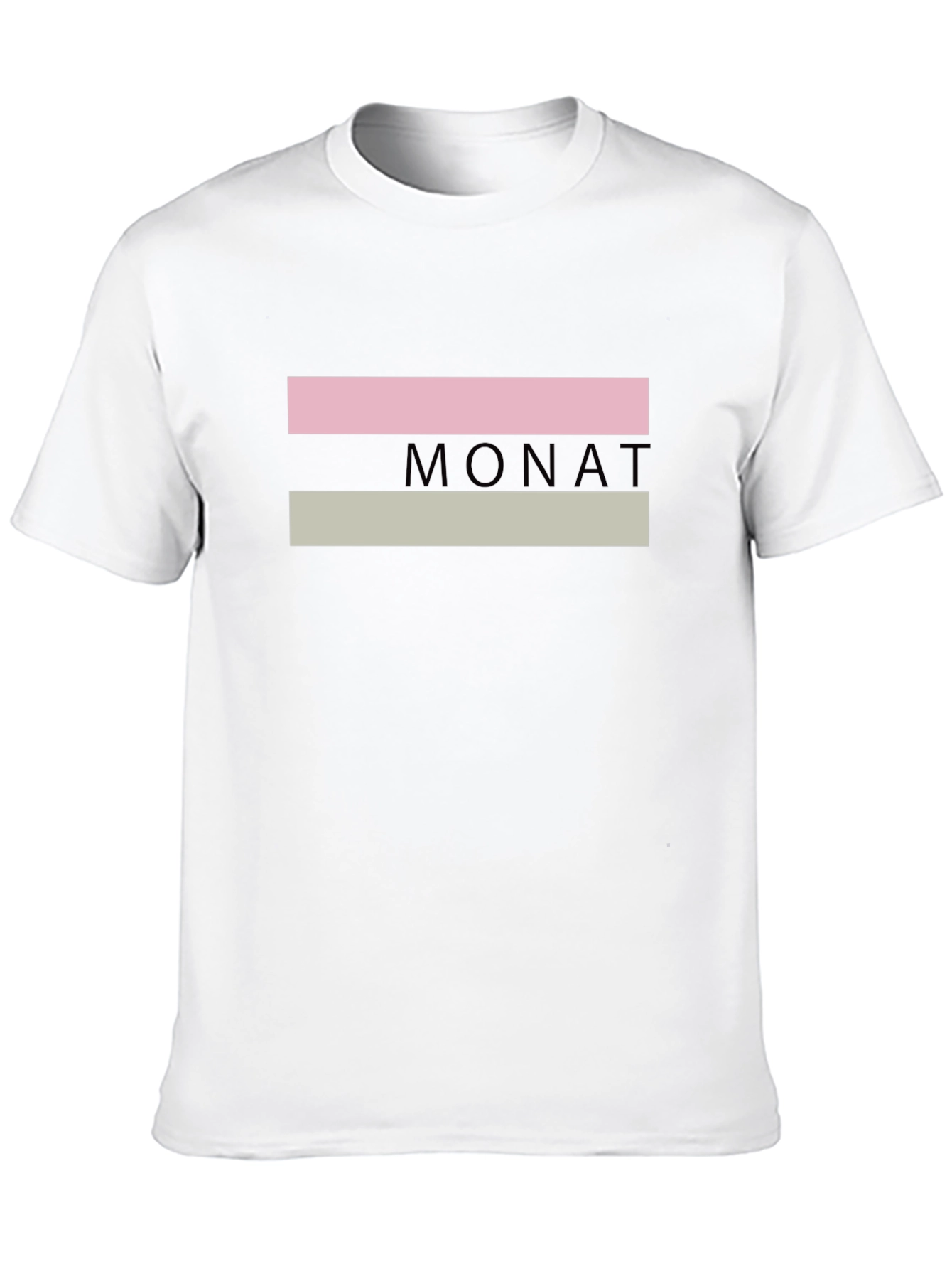 Monat Graphic T-Shirt - Black