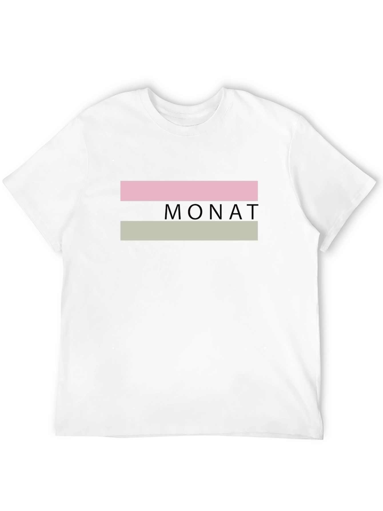 Monat Graphic T-Shirt - Black