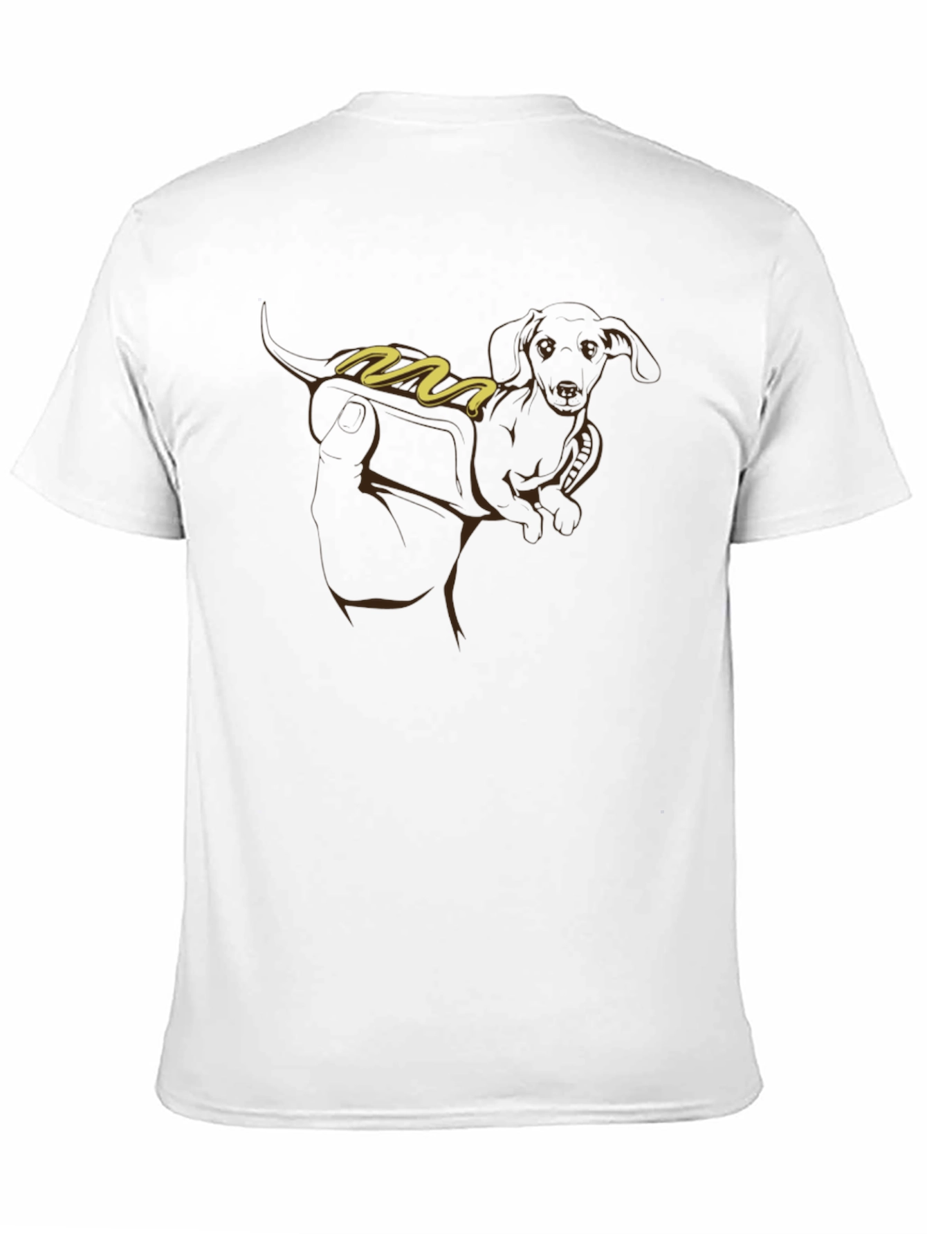Dachshund Hotdog T-Shirt: Funny Weiner Dog Tee