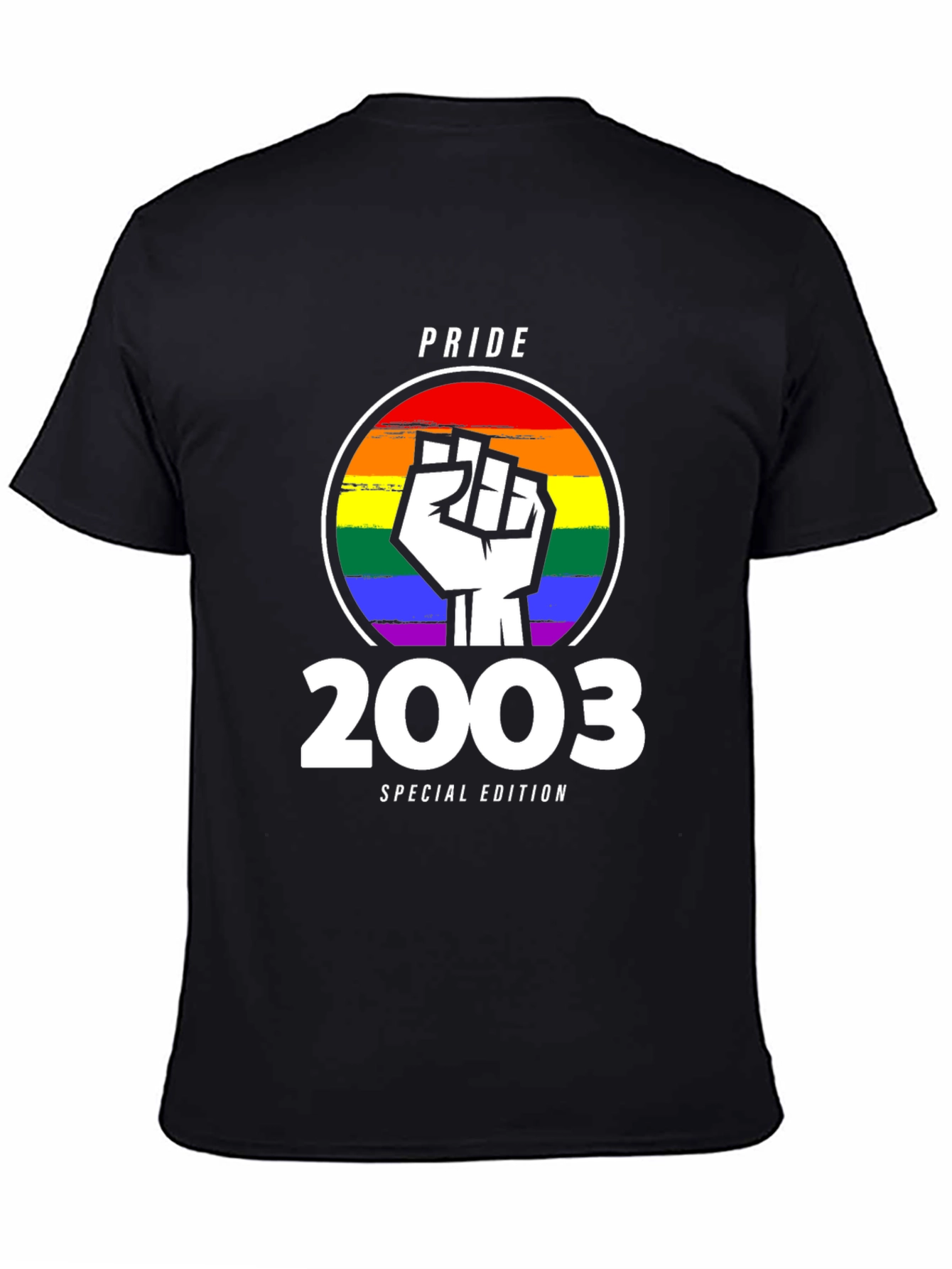 Pride 2003 Special Edition Black T-Shirt