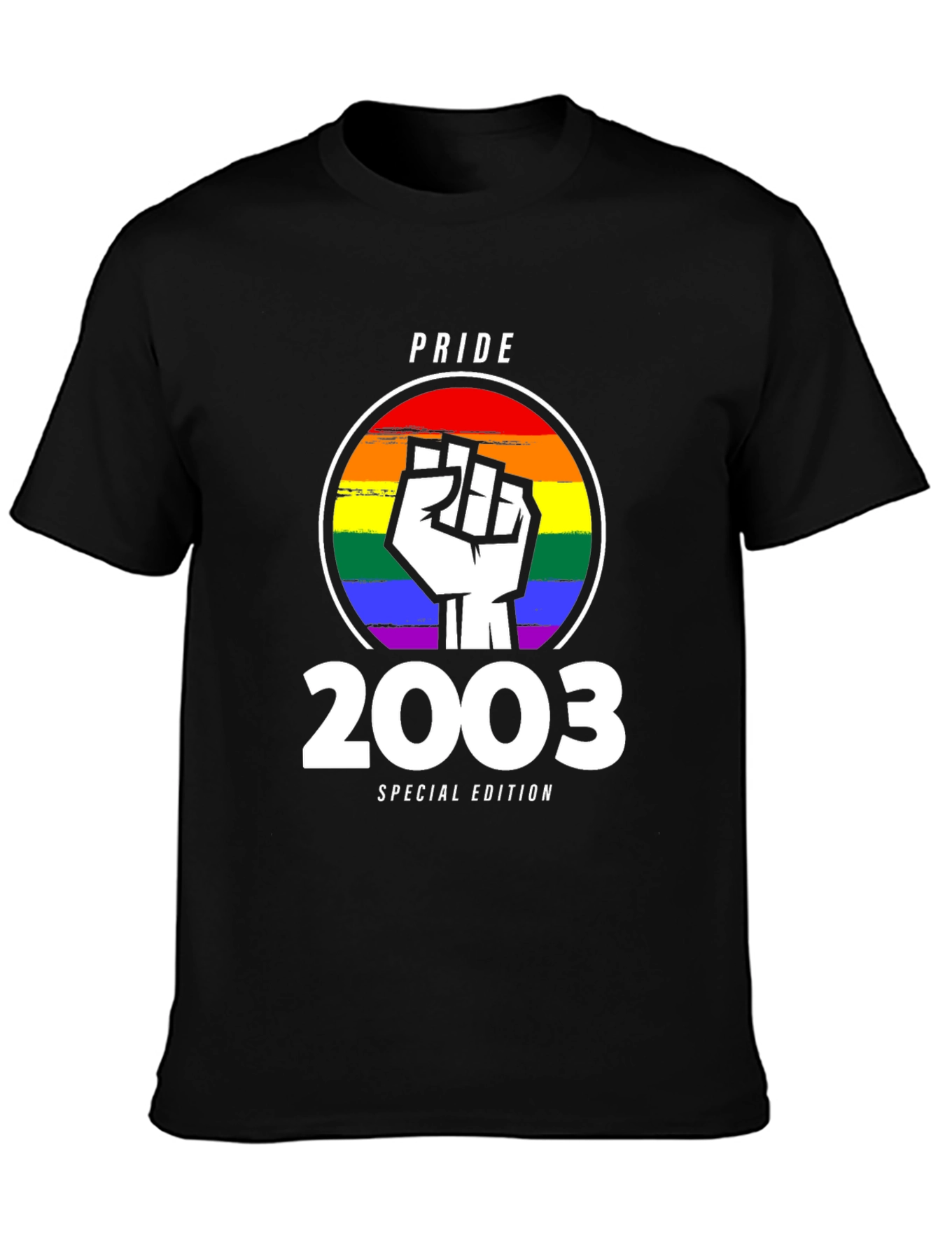 Pride 2003 Special Edition Black T-Shirt