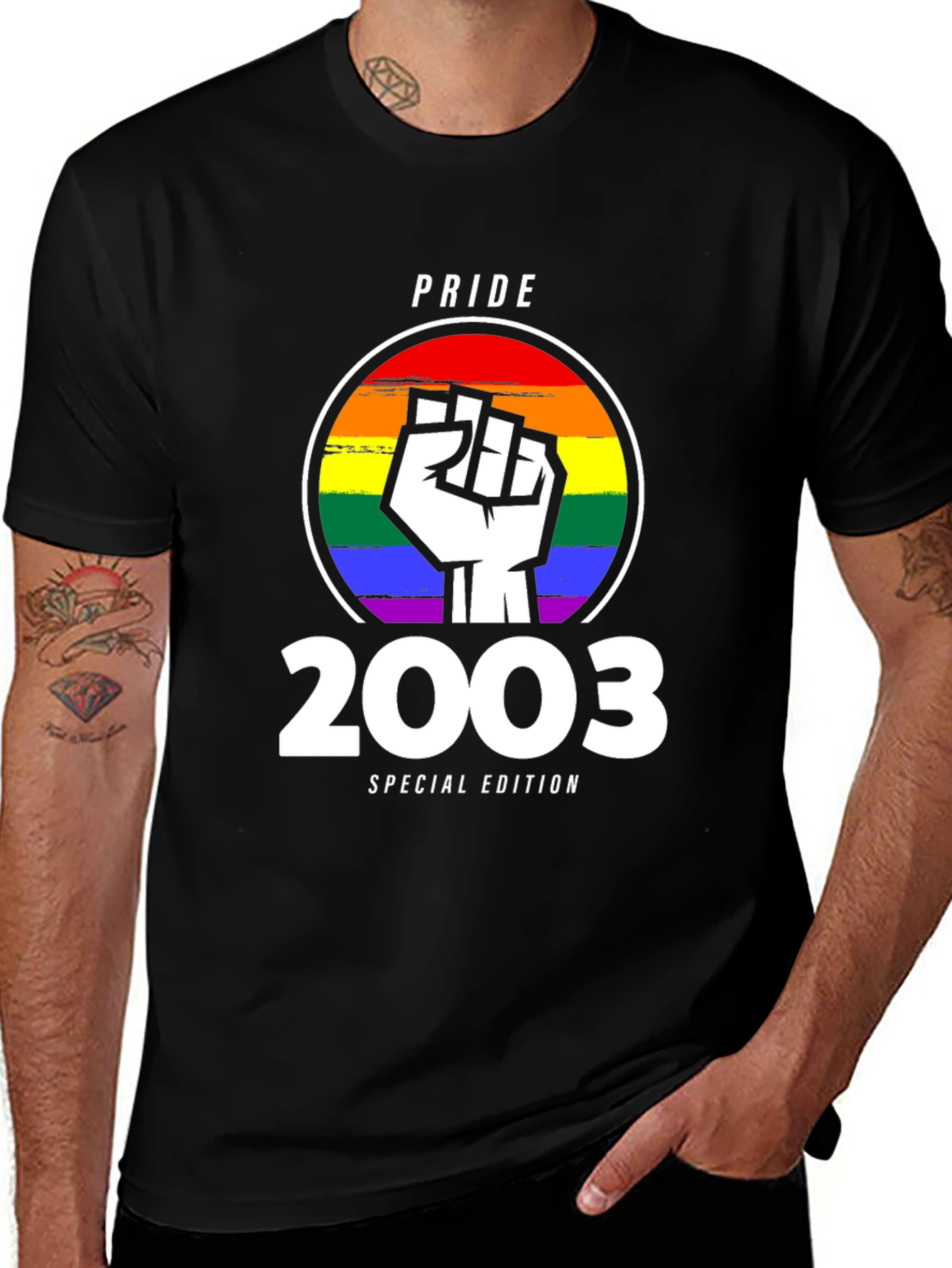 Pride 2003 Special Edition Black T-Shirt