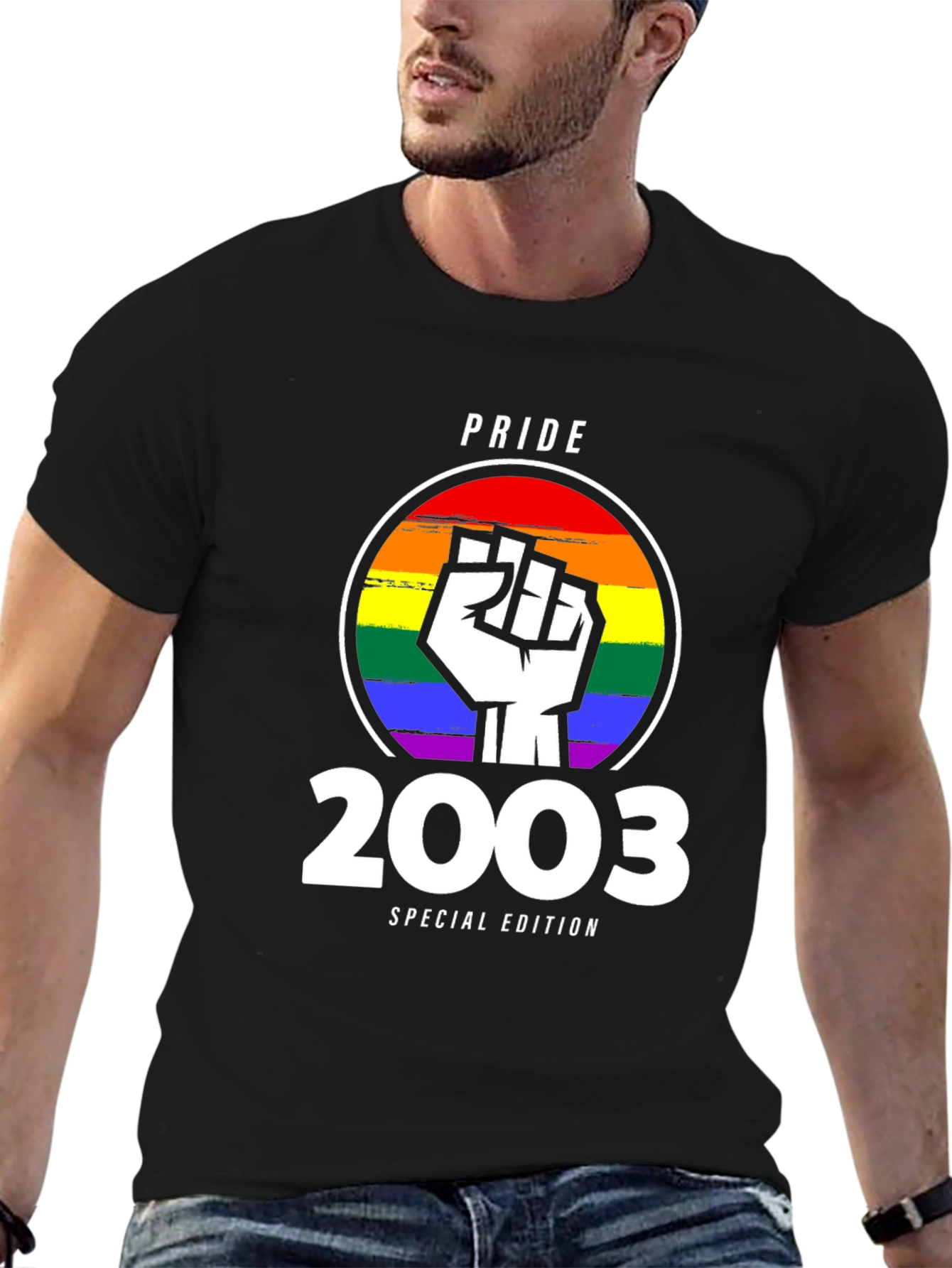 Pride 2003 Special Edition Black T-Shirt