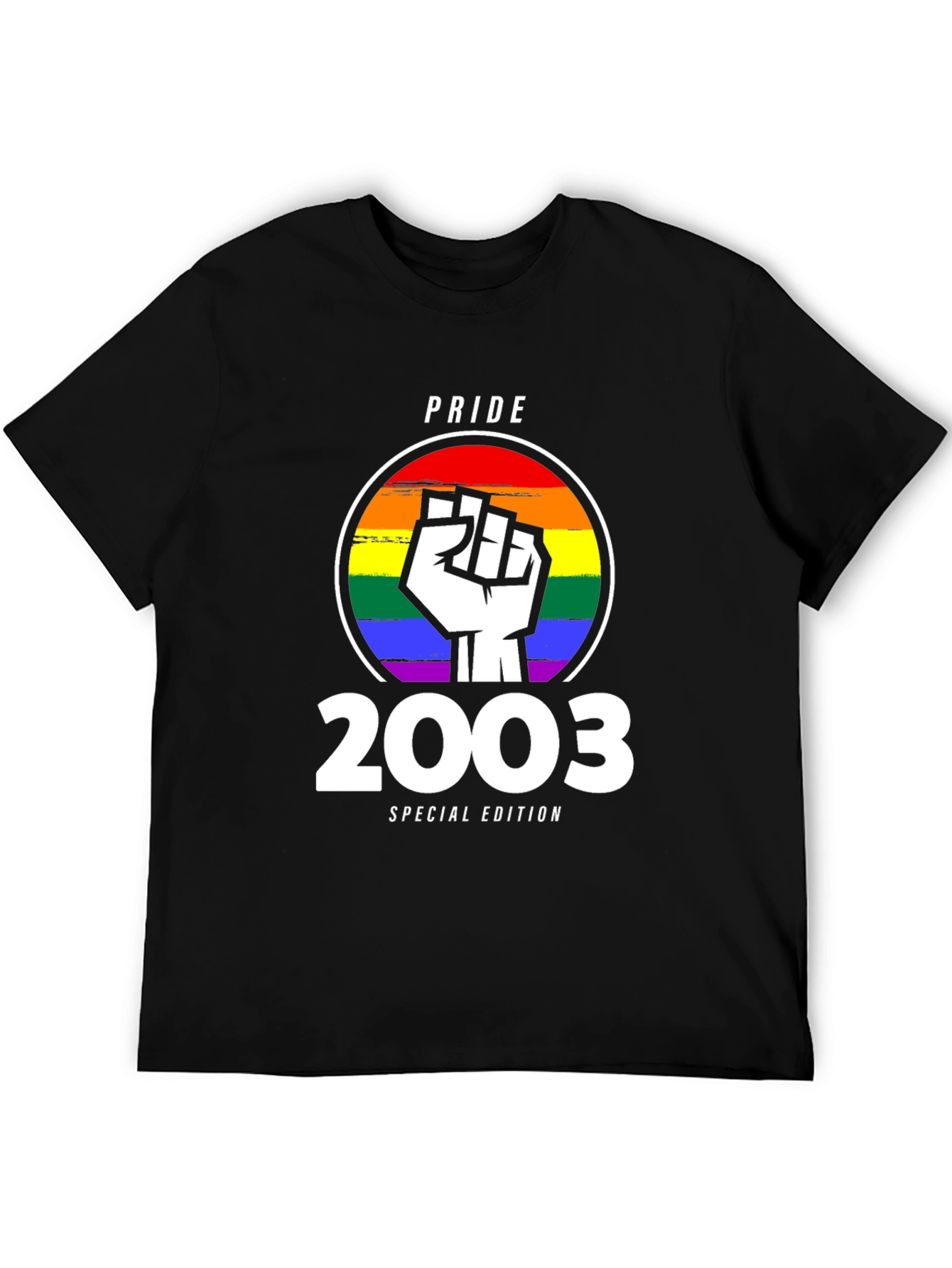 Pride 2003 Special Edition Black T-Shirt
