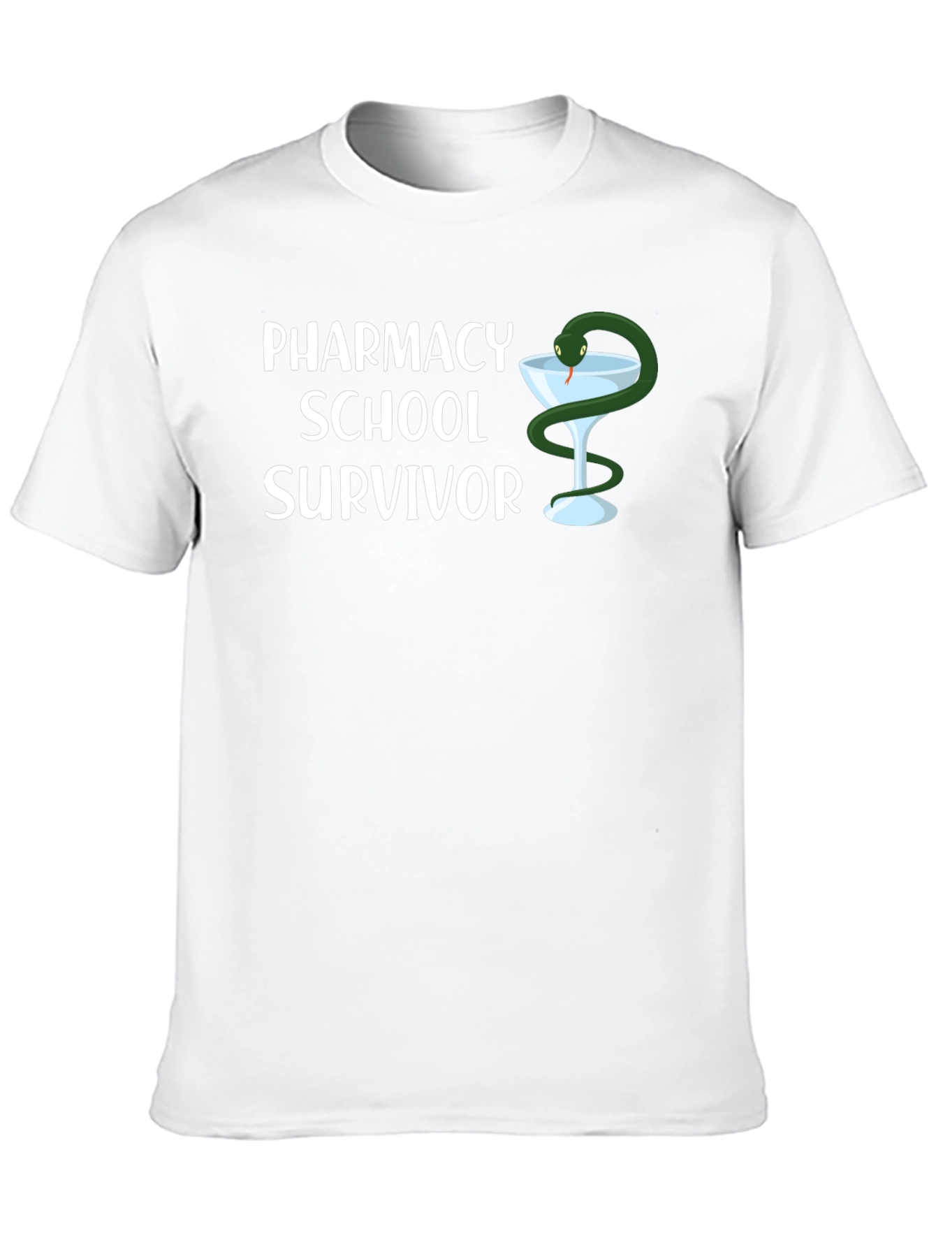 Pharmacy School Survivor Graphic Tee