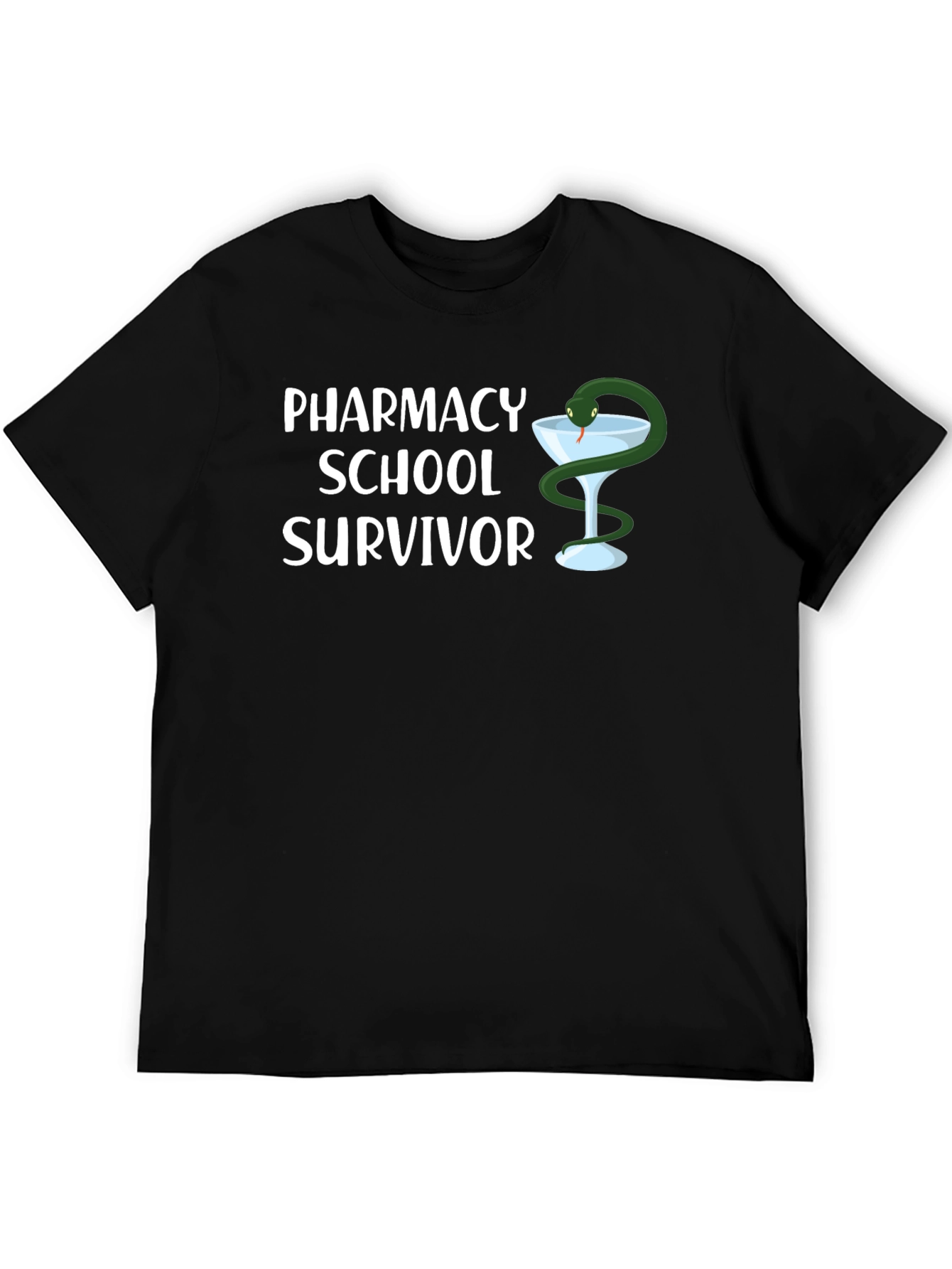 Pharmacy School Survivor Graphic Tee