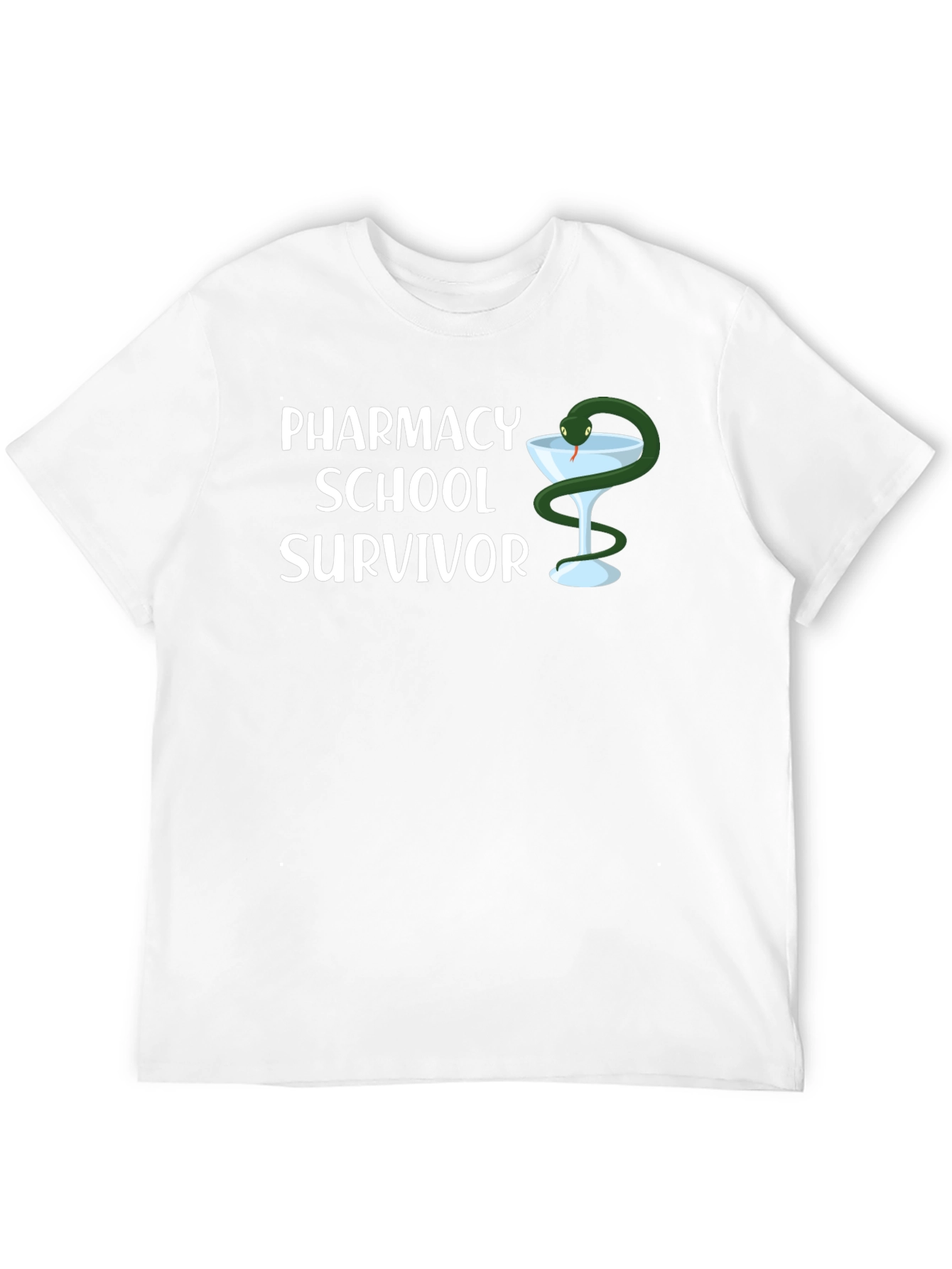 Pharmacy School Survivor Graphic Tee
