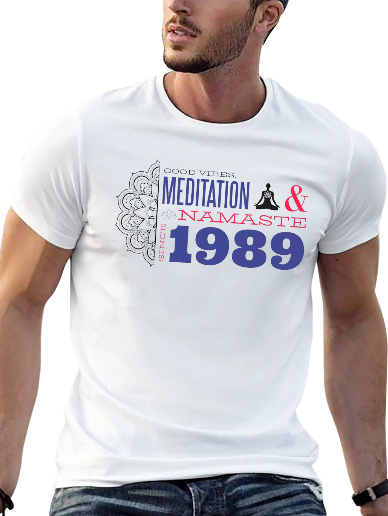 Meditation Namaste Since 1989 Graphic T-Shirt