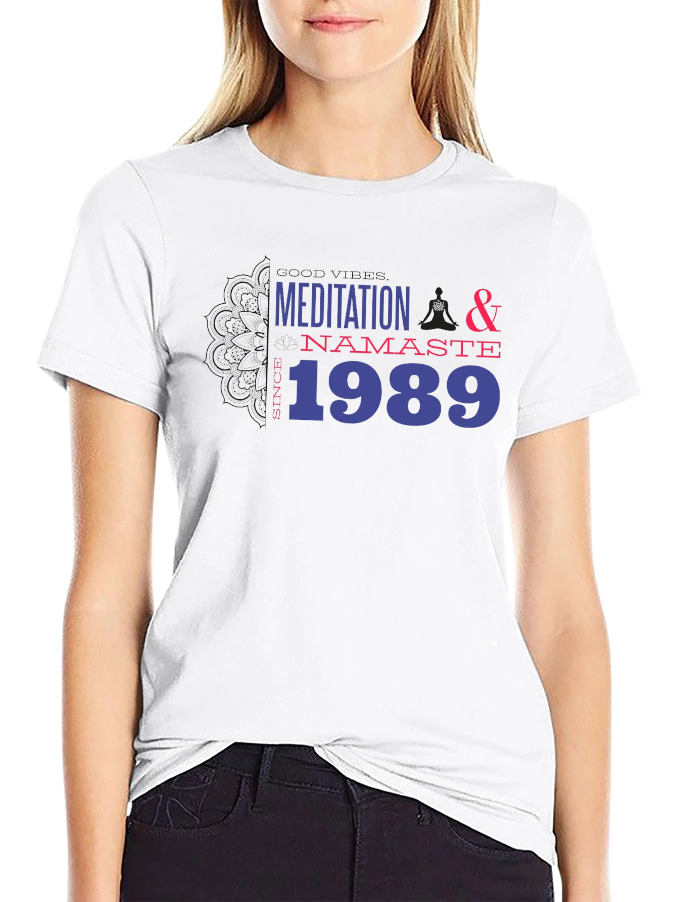 Meditation Namaste Since 1989 Graphic T-Shirt